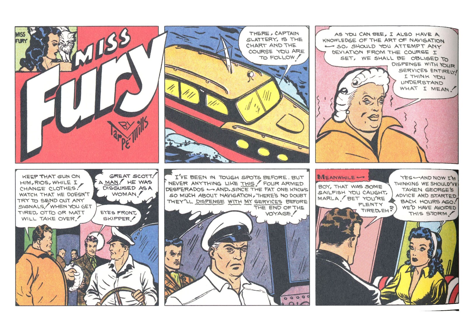 Miss Fury Sensational Sundays 1944-1949 issue TPB (Part 2) - Page 3