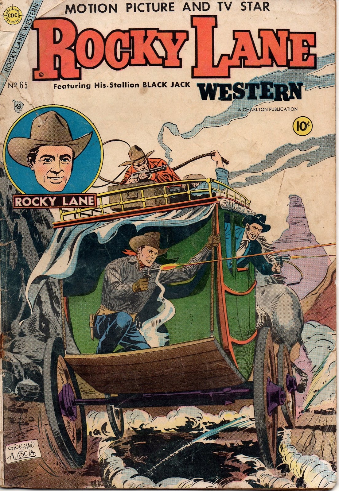 Rocky Lane Western (1954) issue 65 - Page 1