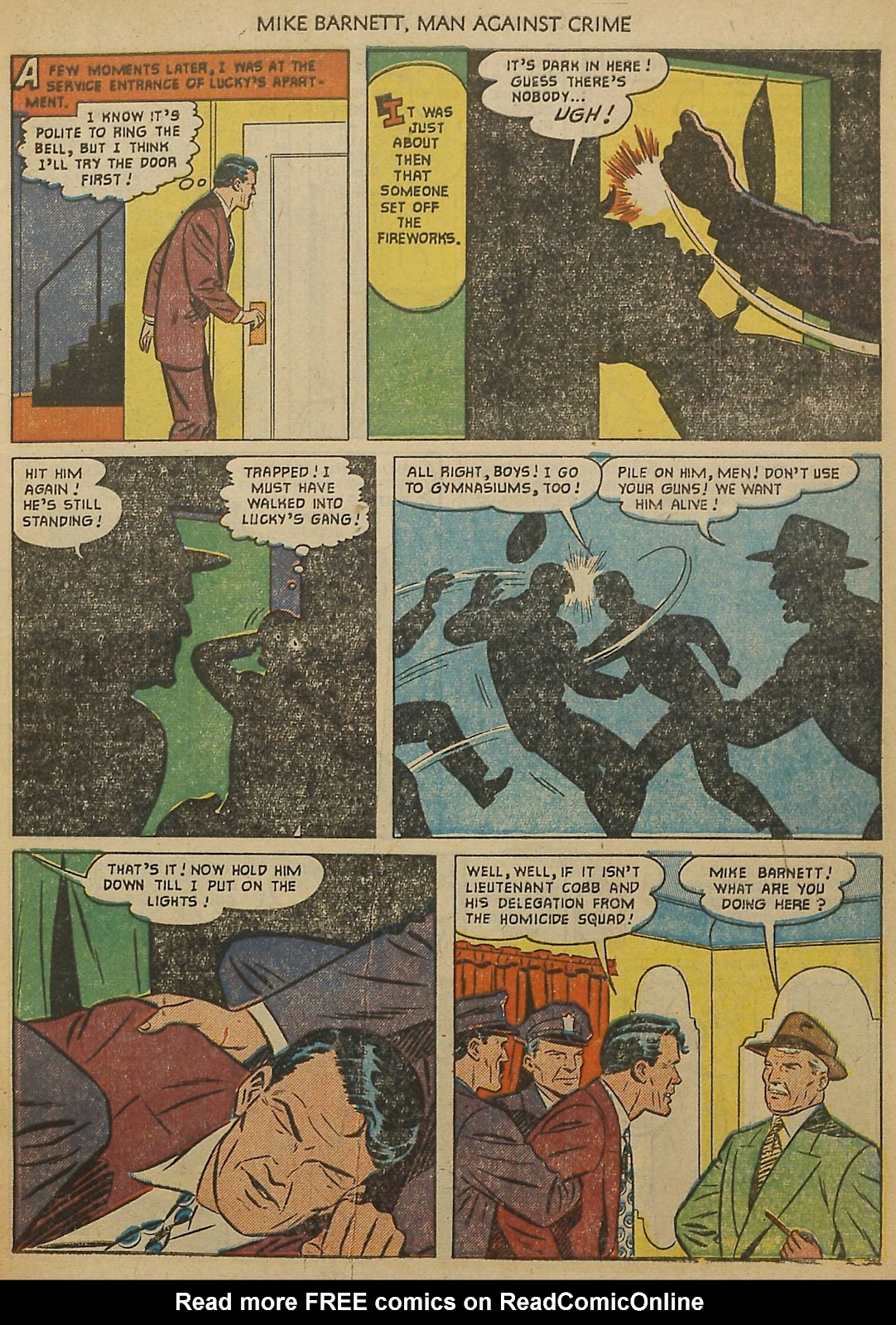 Mike Barnett, Man Against Crime issue 3 - Page 7