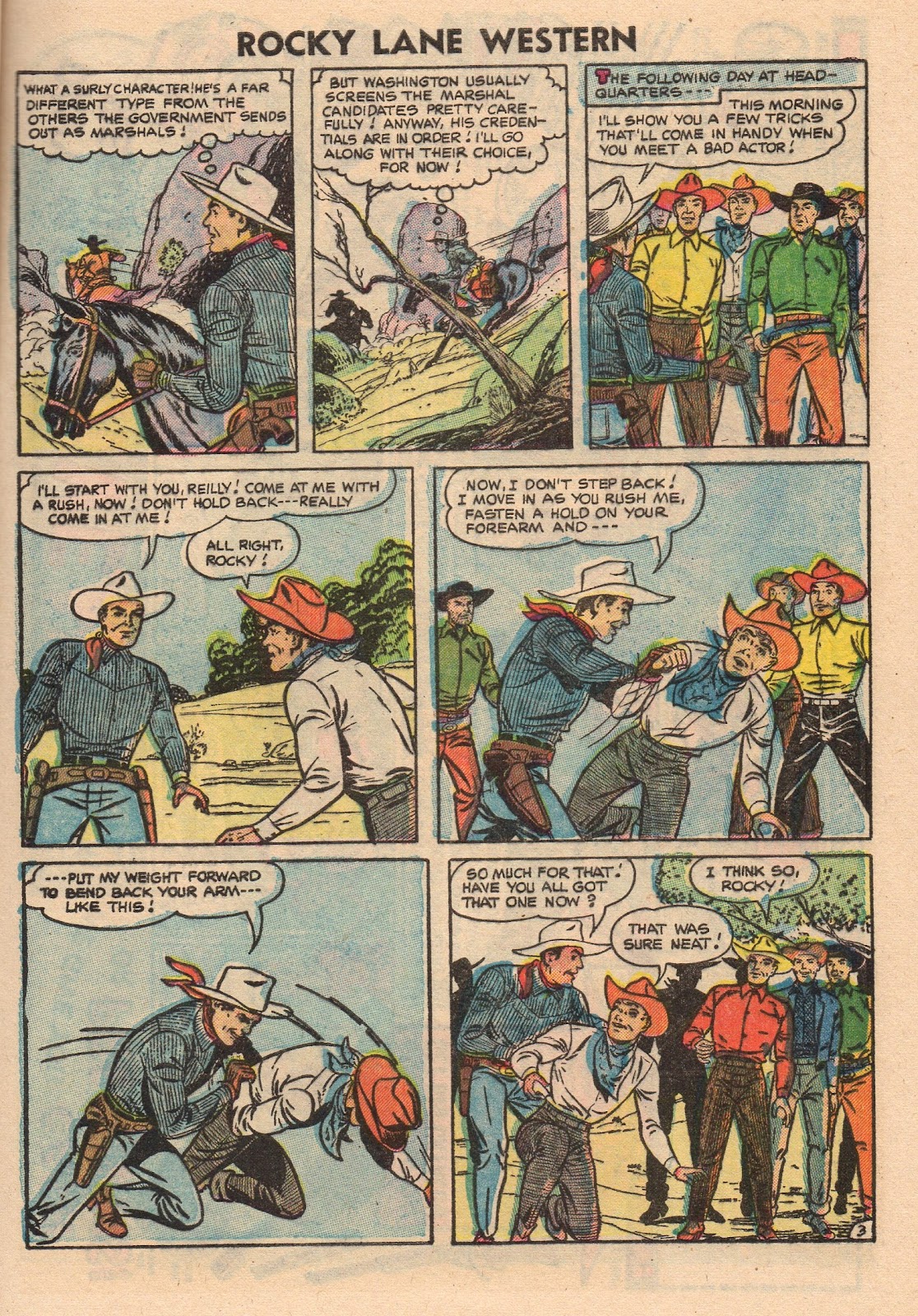 Rocky Lane Western (1954) issue 71 - Page 5