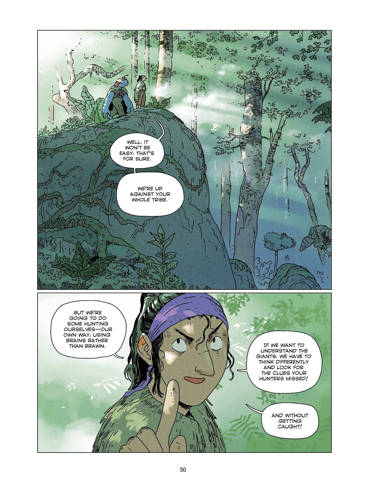 Hana and Taru: The Forest Giants issue TPB (Part 1) - Page 49