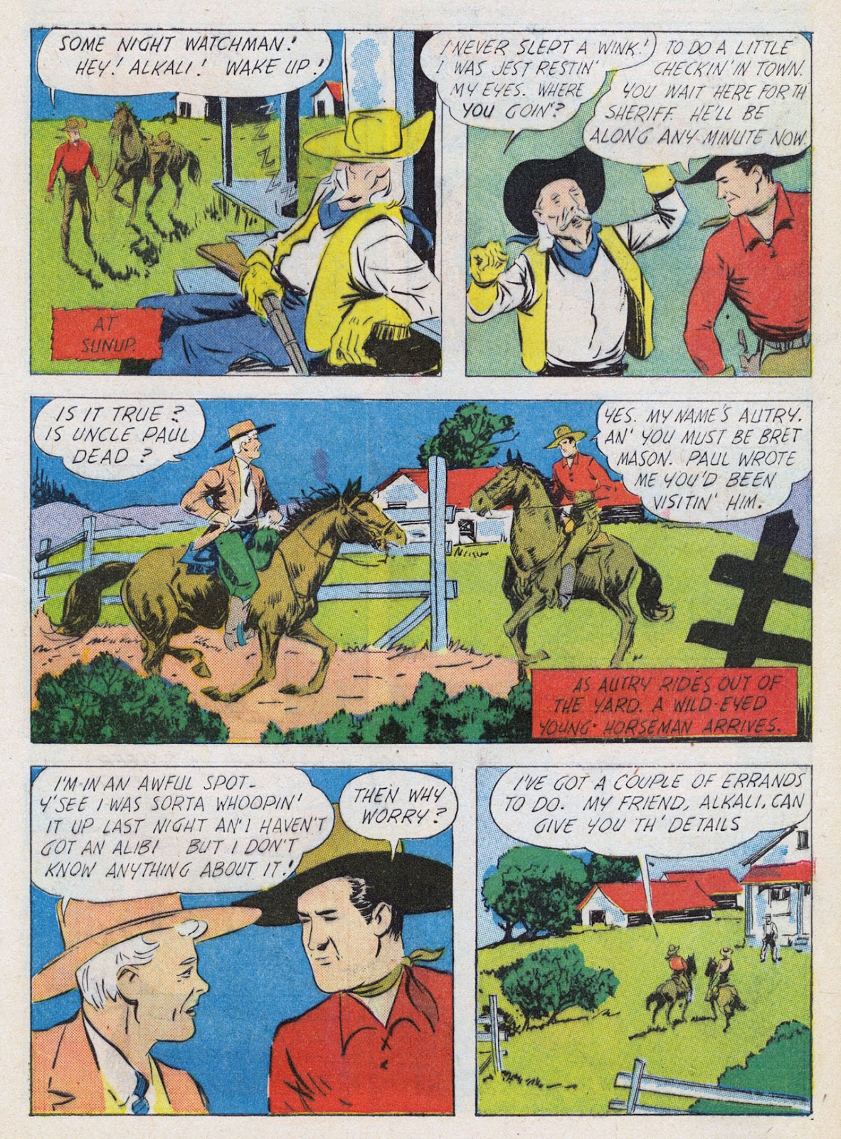 Gene Autry Comics issue 11 - Page 17