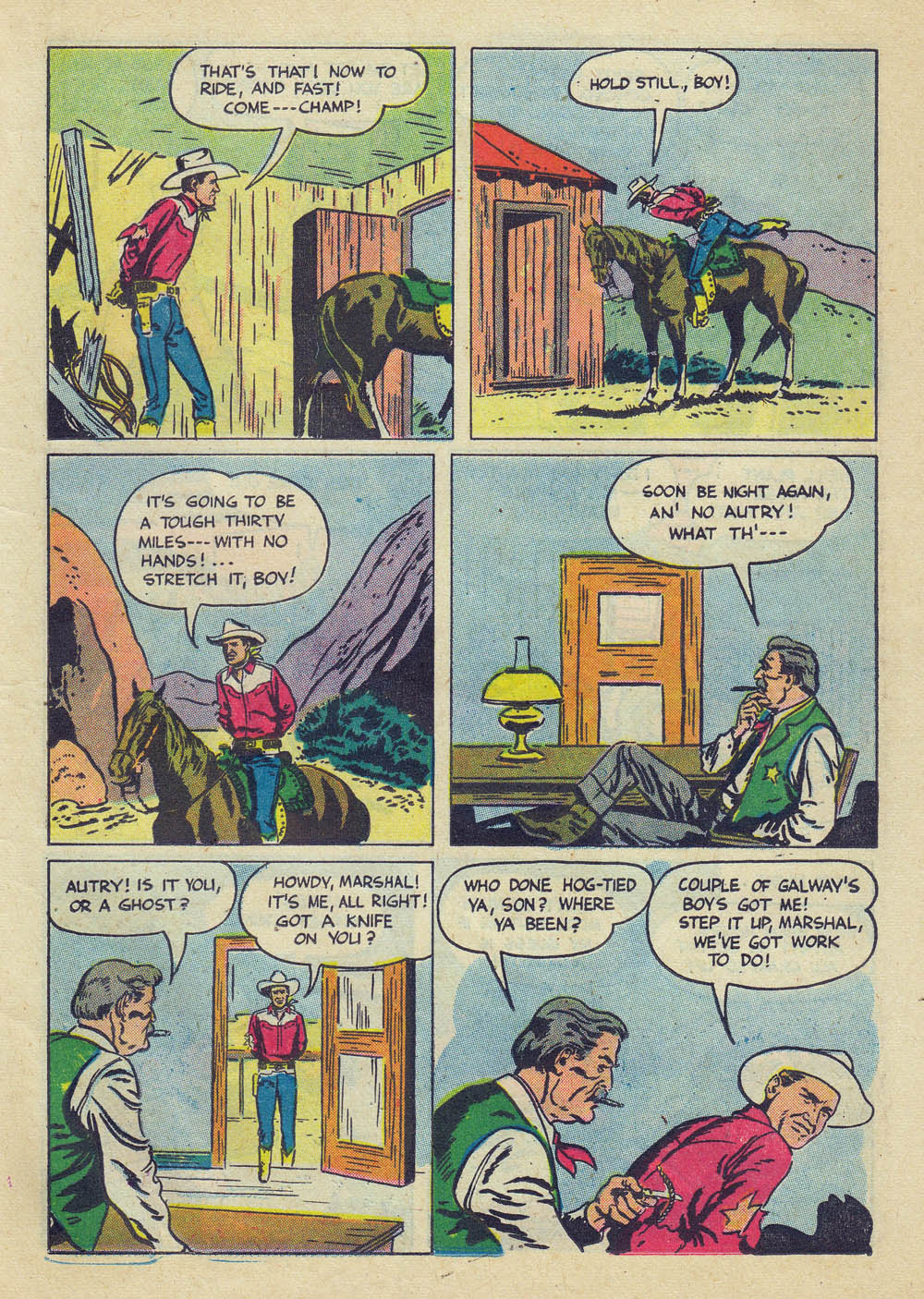 Gene Autry Comics (1946) issue 41 - Page 19