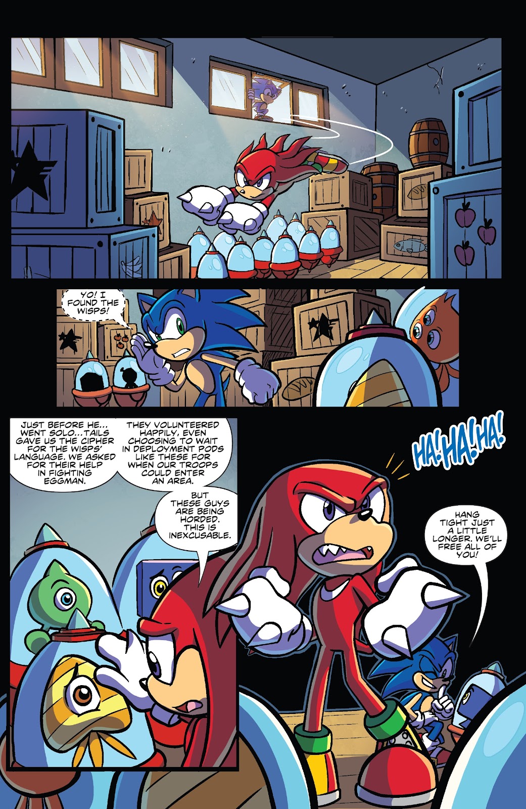 Sonic the Hedgehog: Knuckles' Greatest Hits issue TPB - Page 10