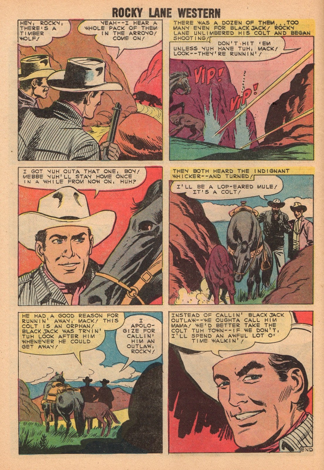 Rocky Lane Western (1954) issue 86 - Page 30