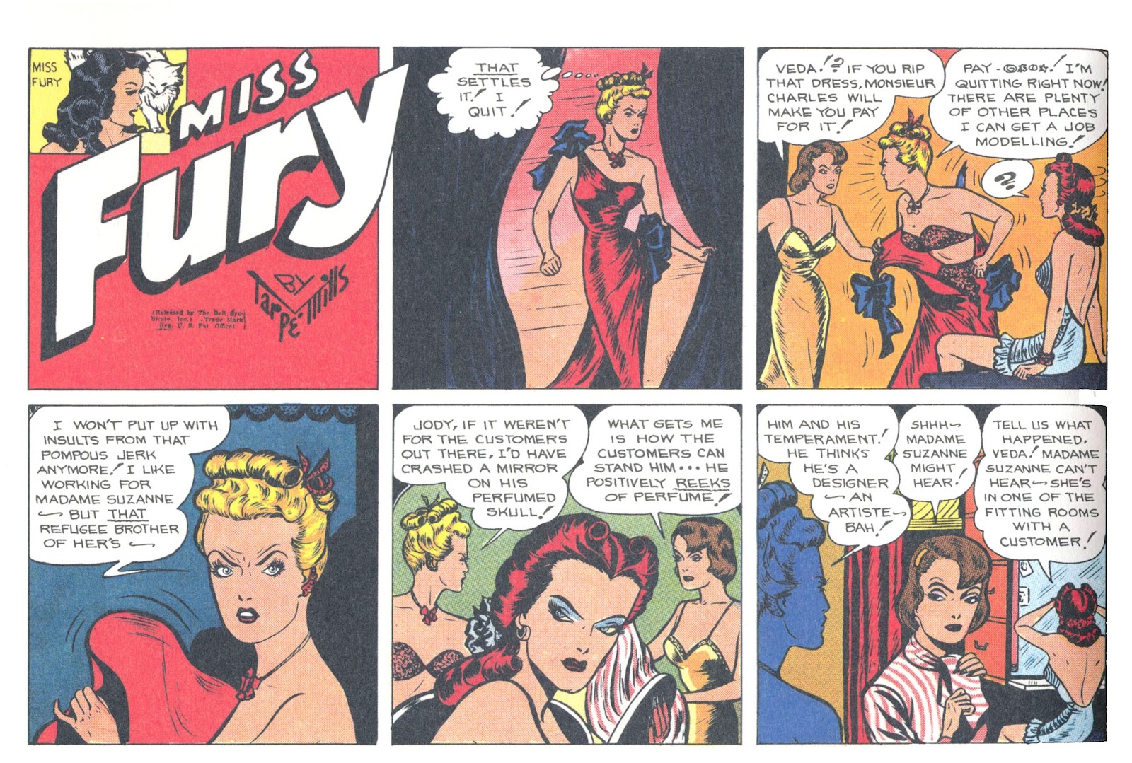 Miss Fury Sensational Sundays 1944-1949 issue TPB (Part 1) - Page 147