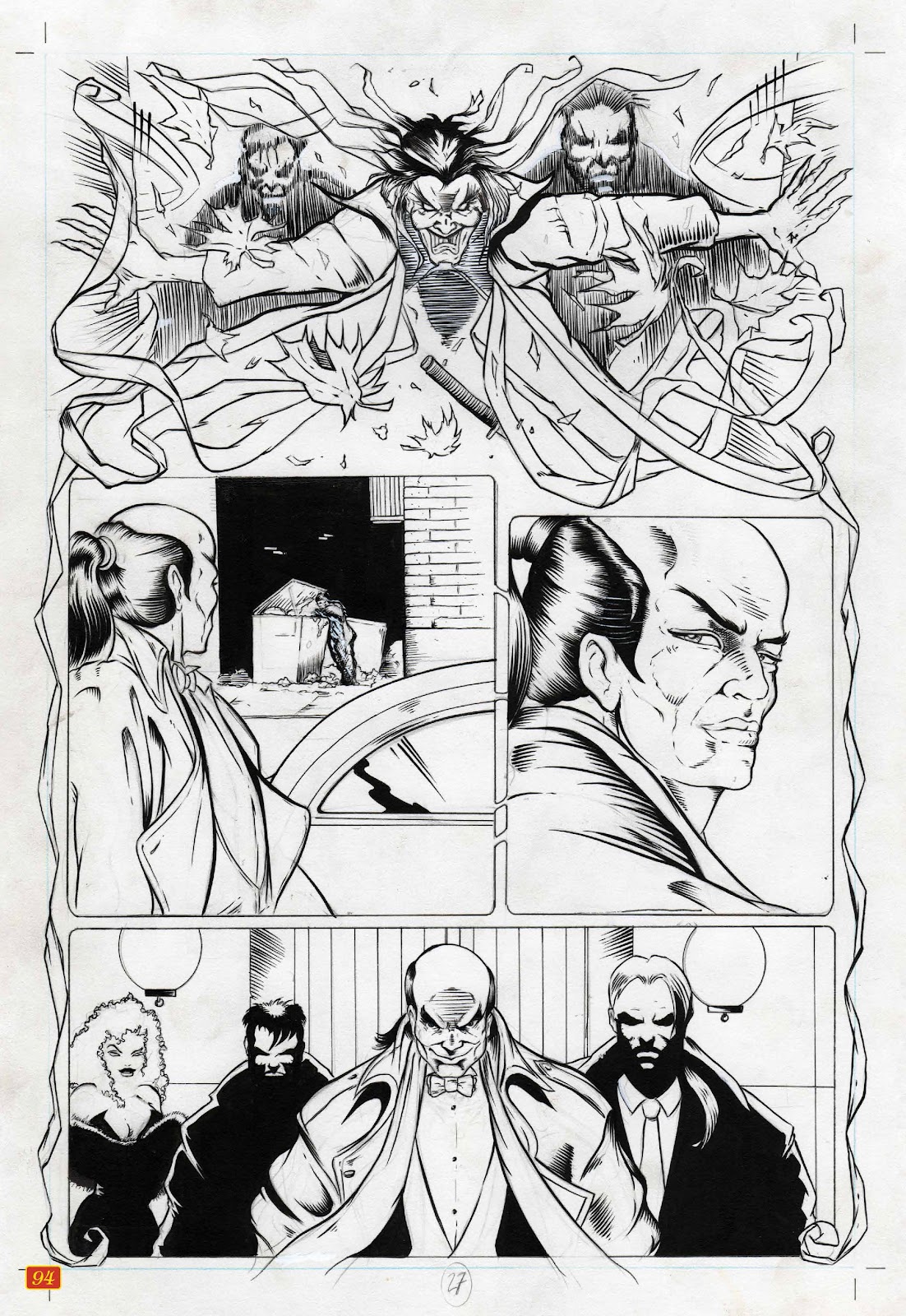Shi: The Way of the Warrior – Original Art Edition issue TPB - Page 94