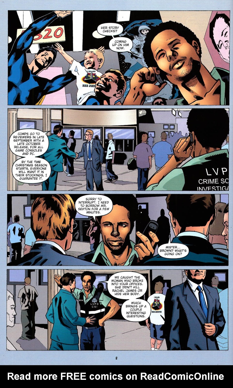 CSI: Dying in the Gutters issue 5 - Page 10