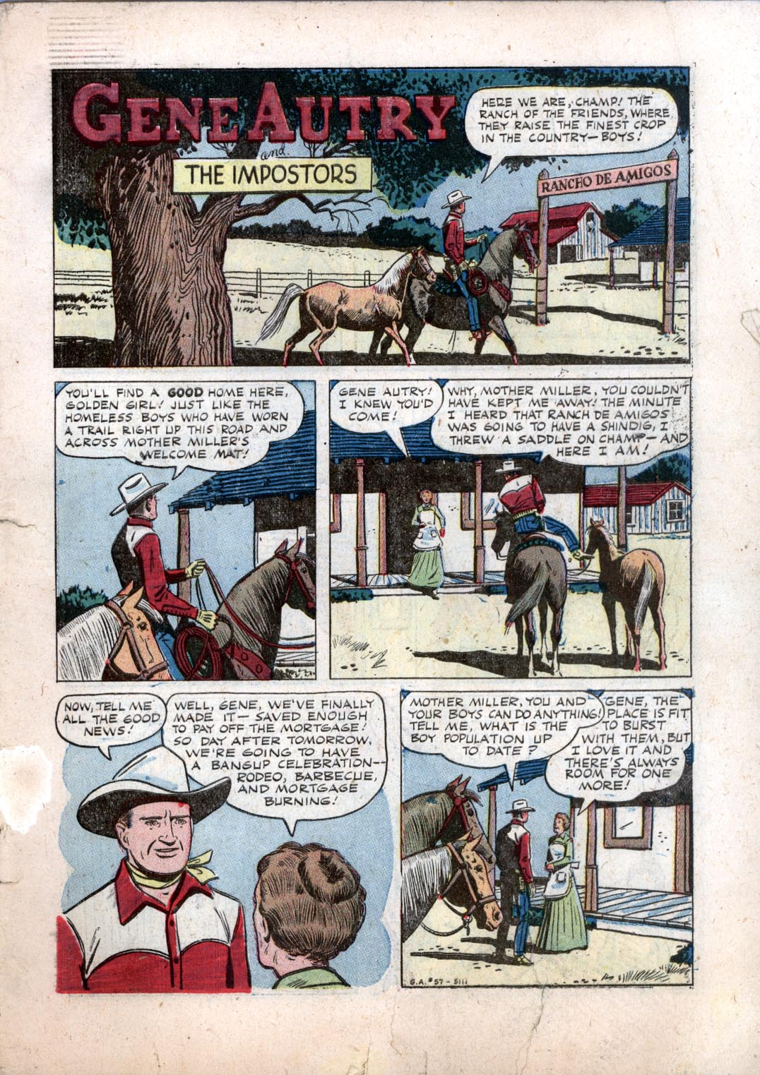 Gene Autry Comics (1946) issue 57 - Page 3