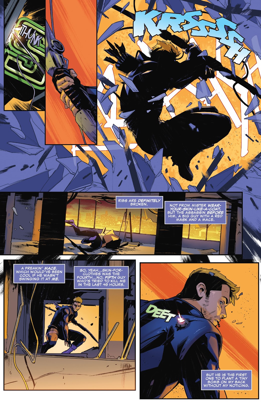 Black Widow and Hawkeye issue 1 - Page 9