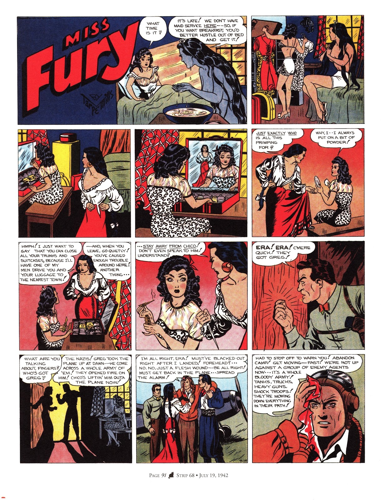 Miss Fury: Sensational Sundays 1941-1944 issue TPB - Page 99