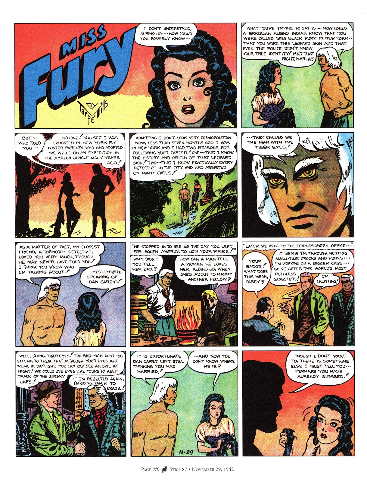 Miss Fury: Sensational Sundays 1941-1944 issue TPB - Page 118