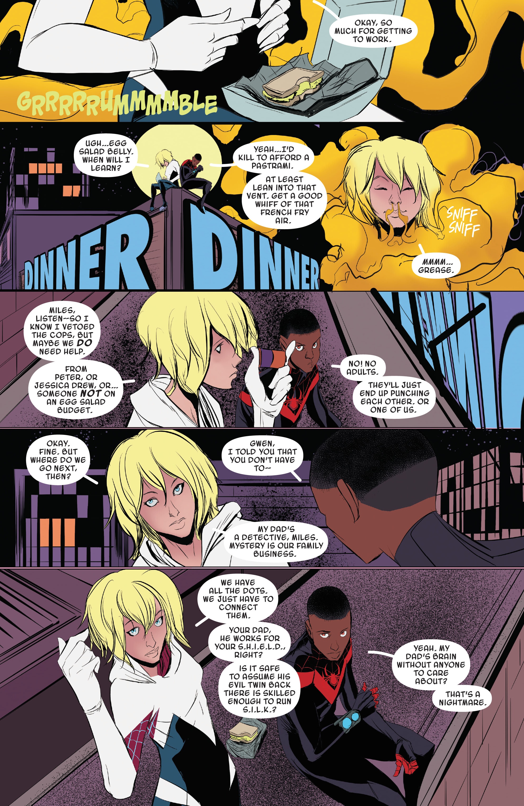 Spider-Gwen: Ghost-Spider - Edge of Spider-Verse (Modern Era Epic Collection) chapter 2 page 9