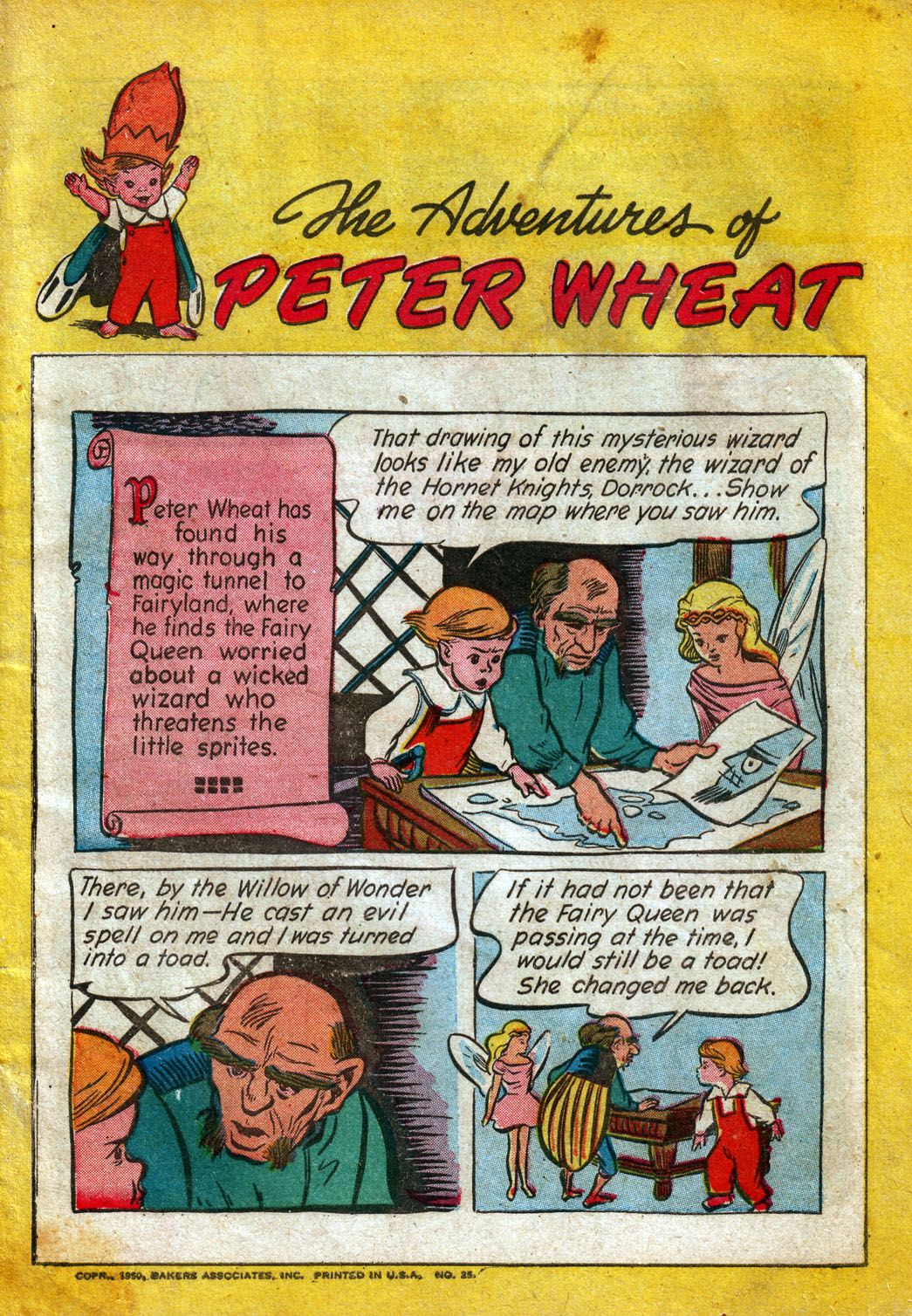 Adventures of Peter Wheat issue 25 - Page 1