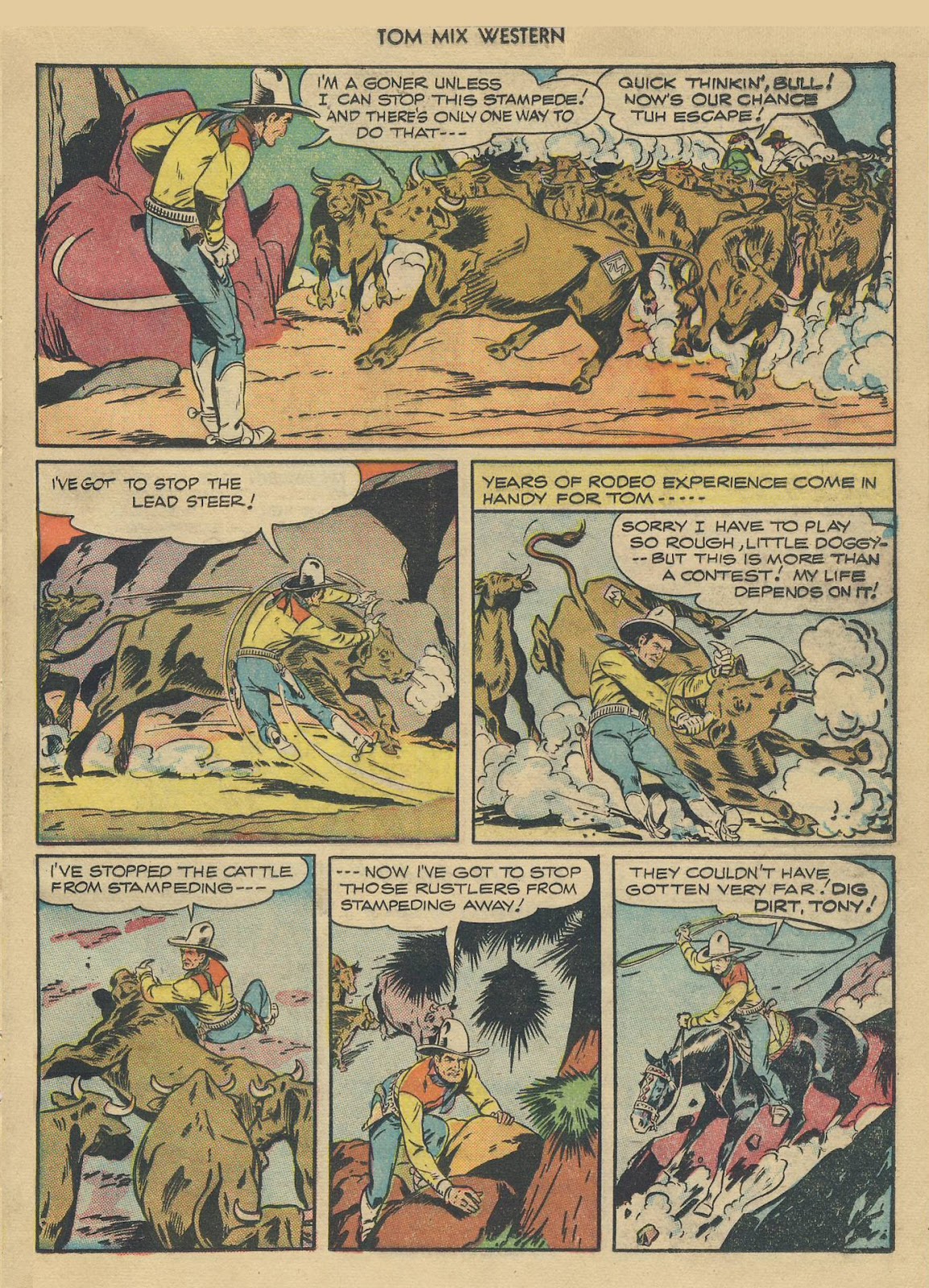 Tom Mix Western (1948) issue 4 - Page 37