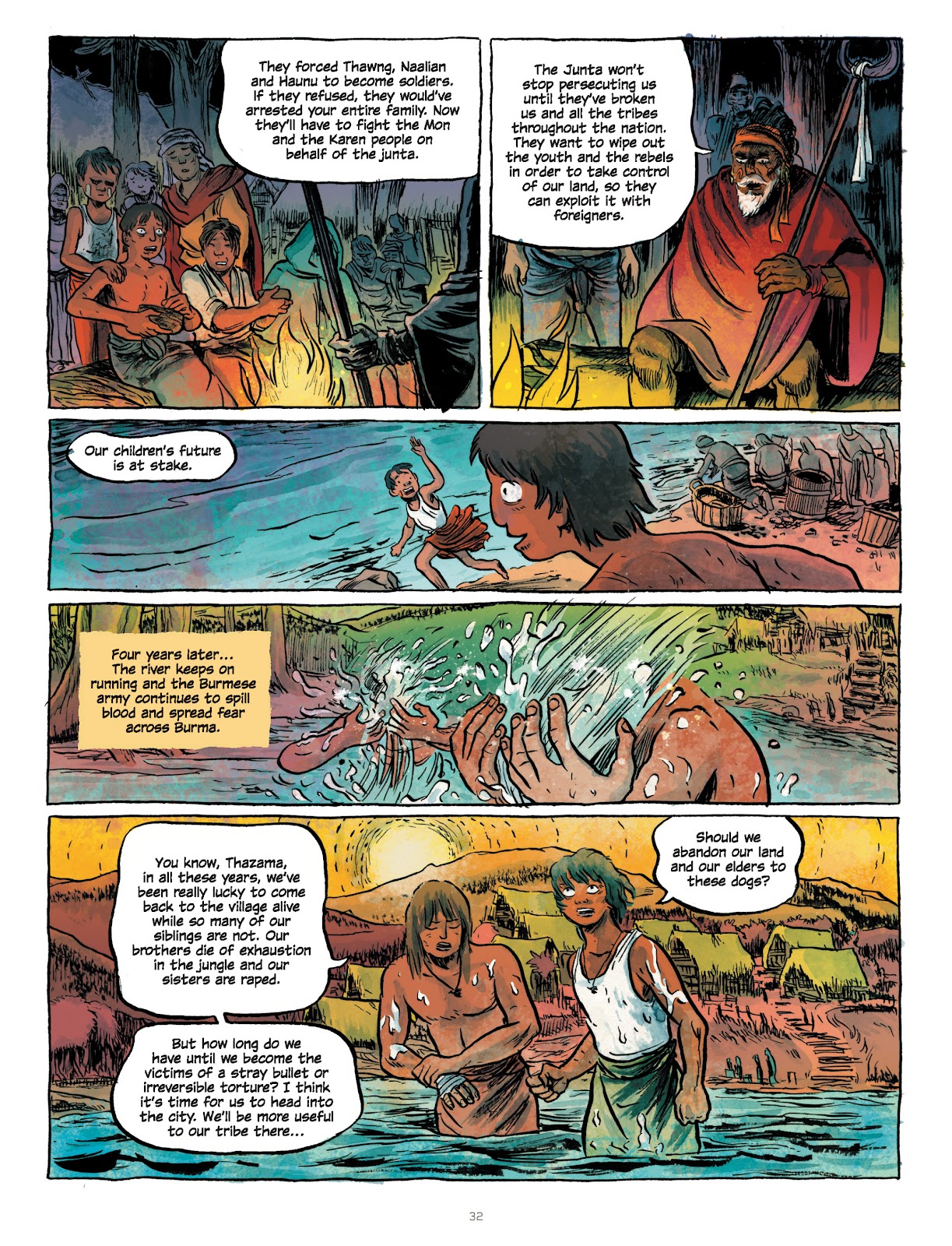 Burmese Moons issue TPB - Page 33