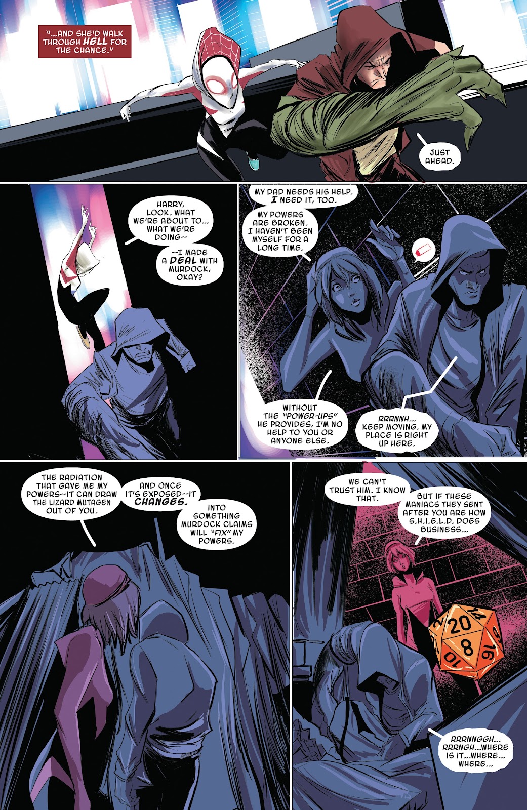 Spider-Gwen: Ghost-Spider Modern Era Epic Collection: Edge of Spider-Verse issue Weapon of Choice (Part 2) - Page 97