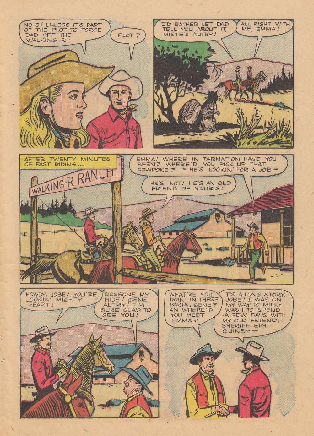 Gene Autry Comics (1946) issue 34 - Page 37
