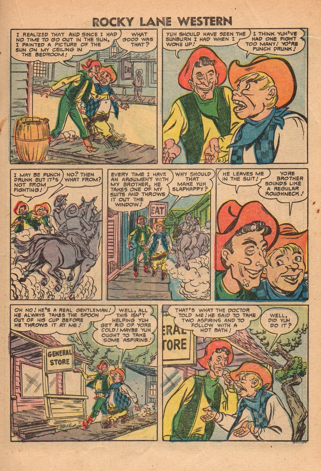 Rocky Lane Western (1954) issue 69 - Page 17