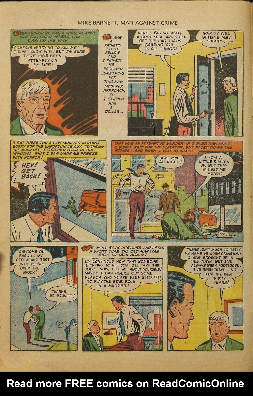 Mike Barnett, Man Against Crime issue 4 - Page 4