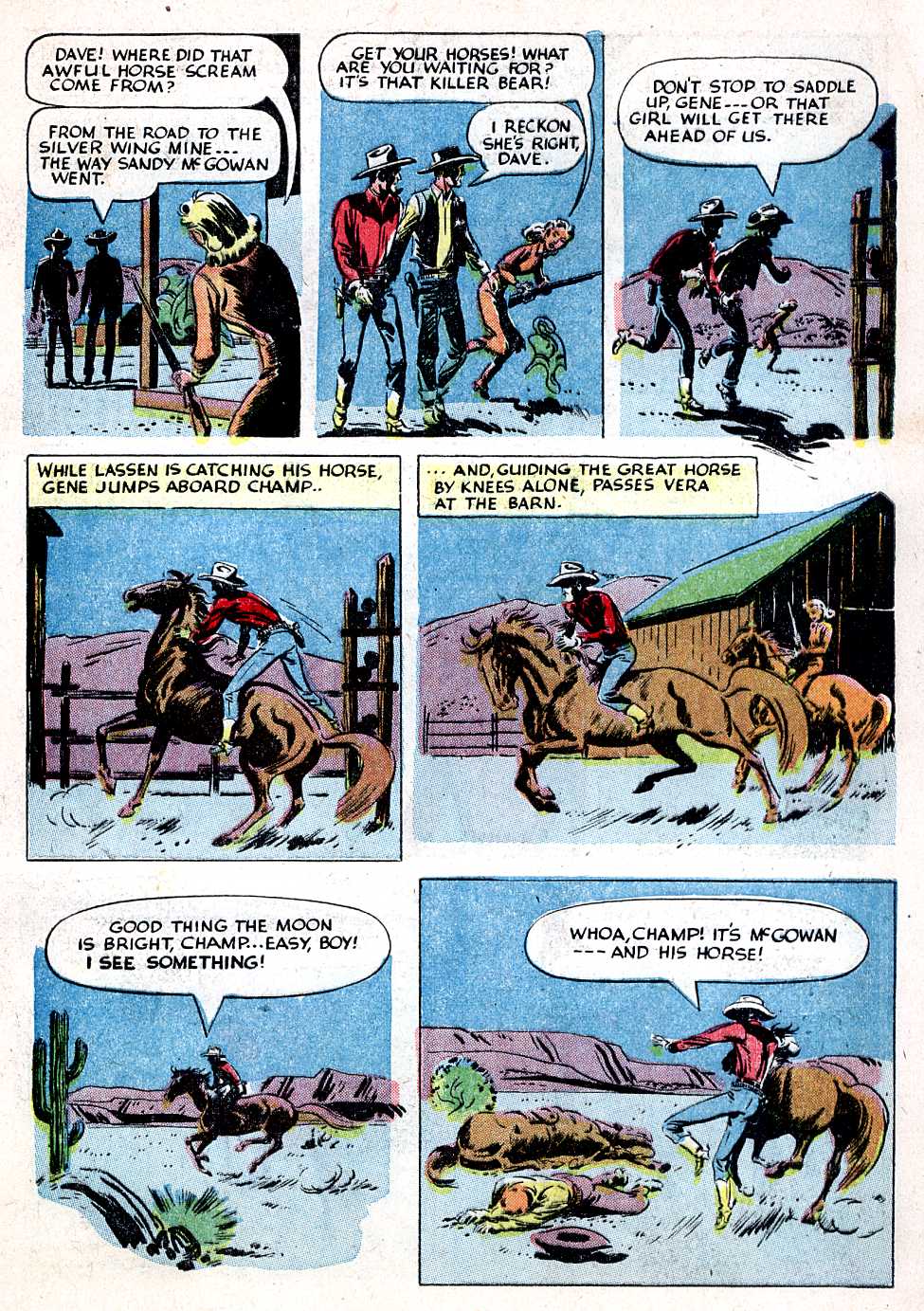 Gene Autry Comics (1946) issue 22 - Page 9