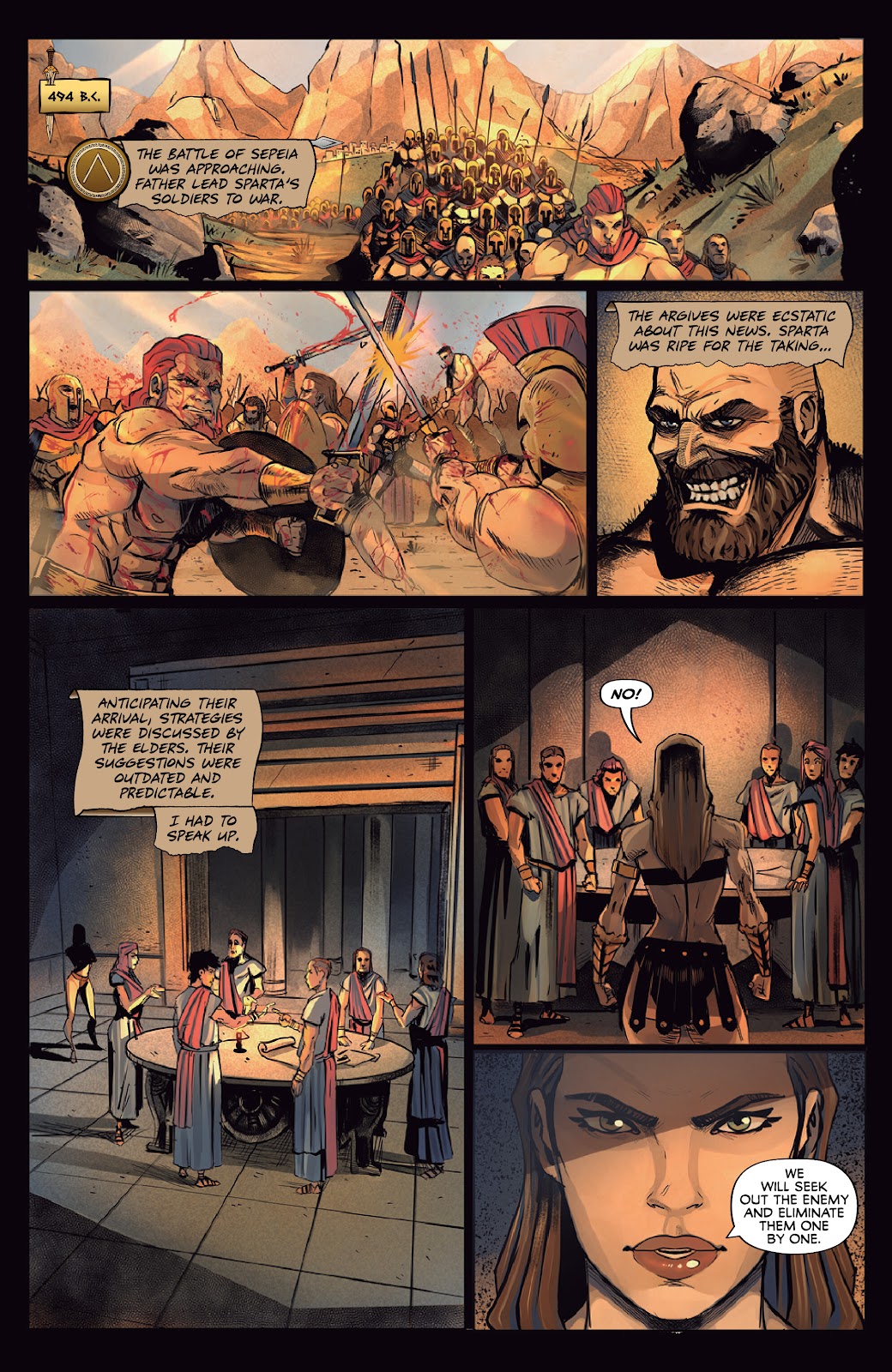 Born of Blood issue 1 - Page 17