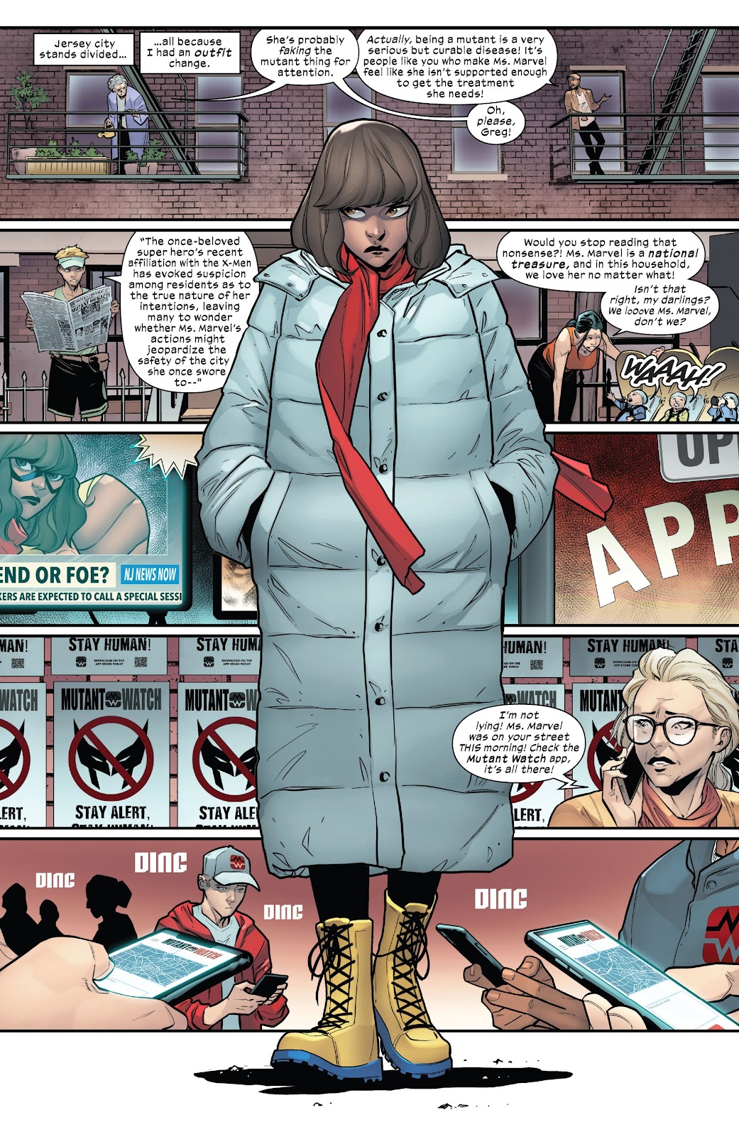 Ms. Marvel: Mutant Menace issue 1 - Page 6