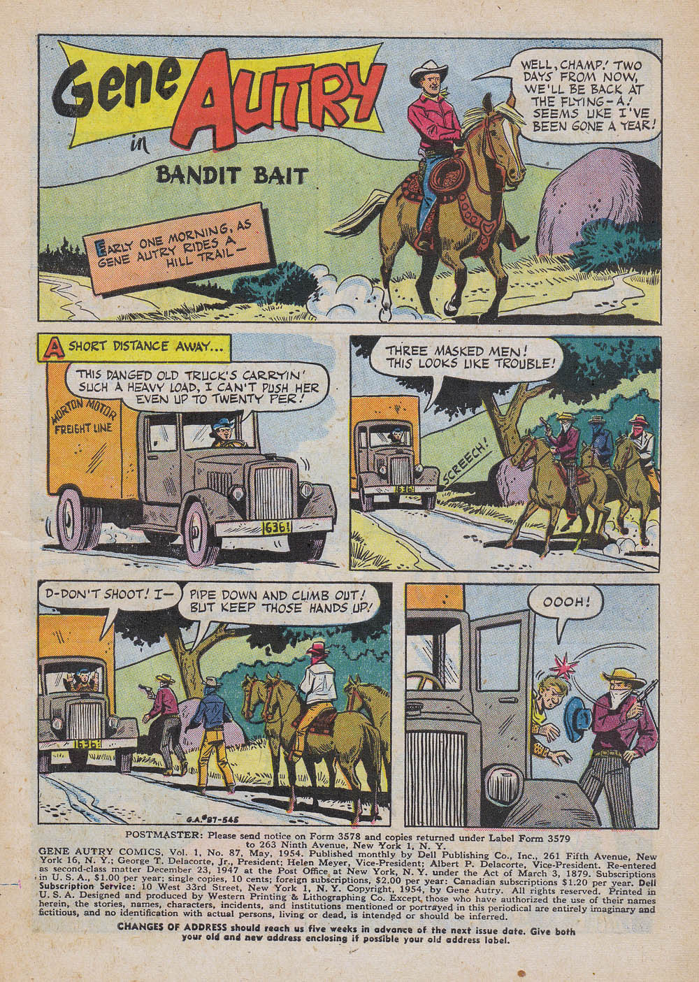 Gene Autry Comics (1946) issue 87 - Page 3