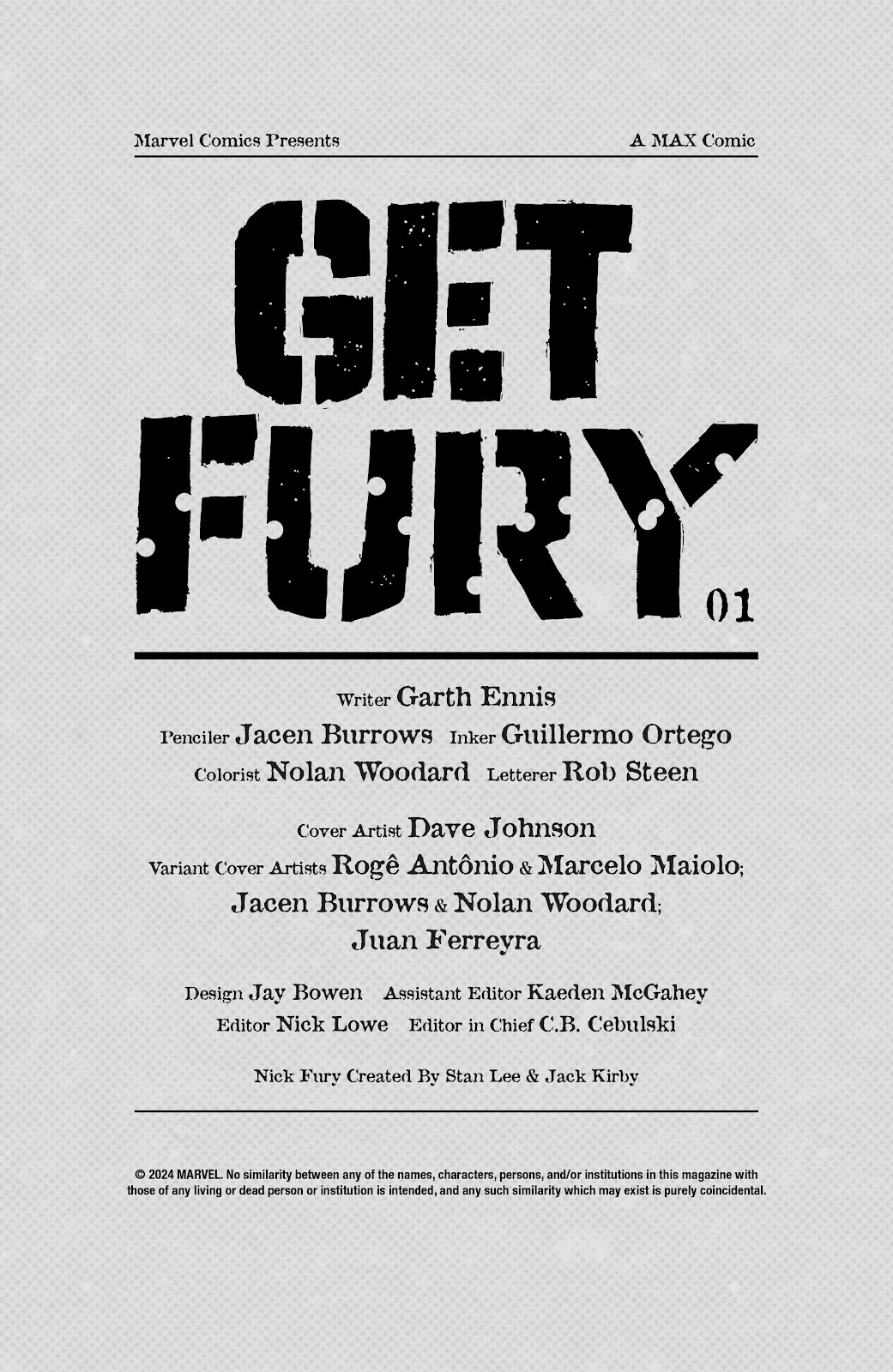 Get Fury issue 1 - Page 21
