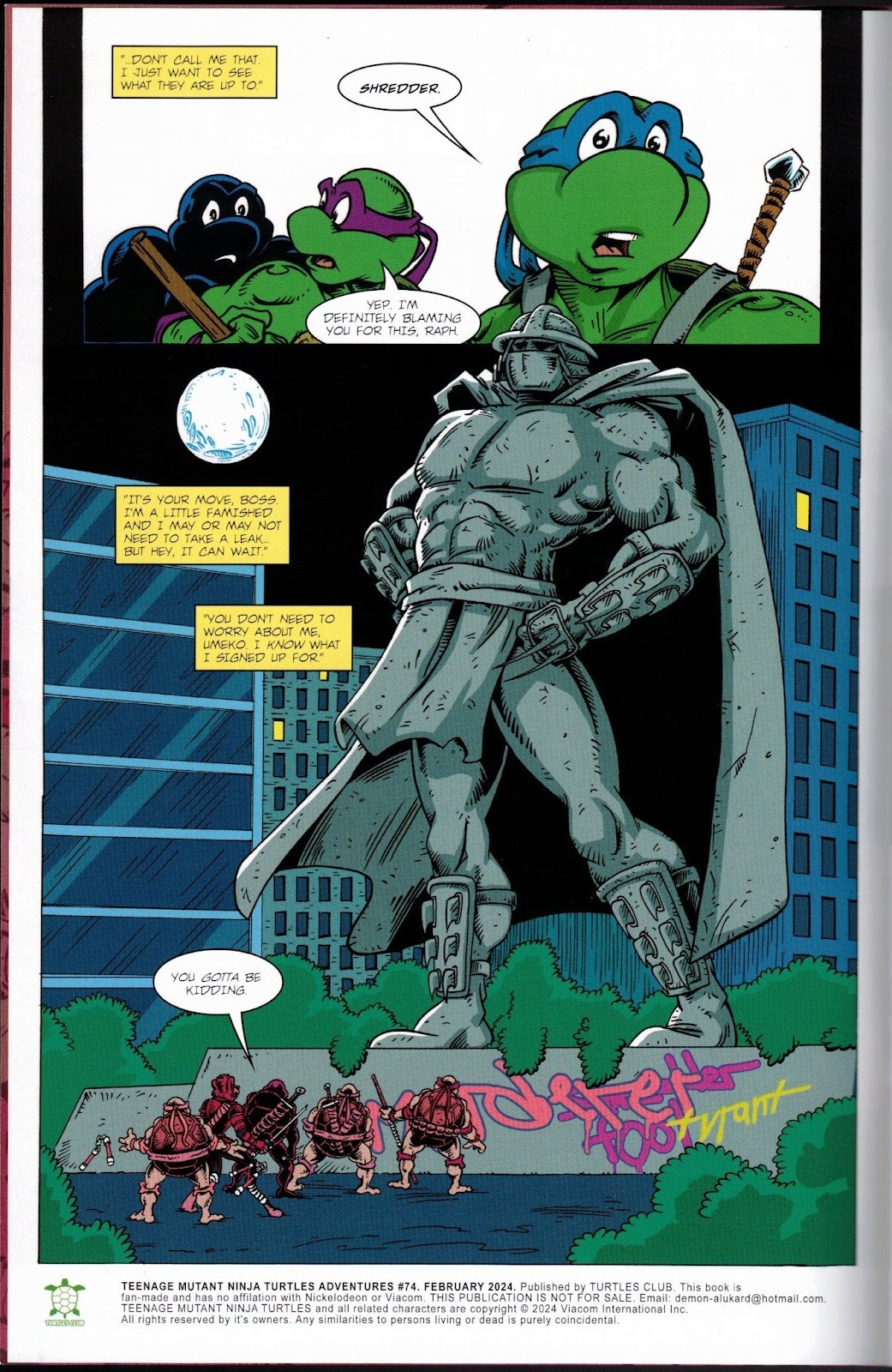 Teenage Mutant Ninja Turtles Adventures (1989) issue 74 - Page 4