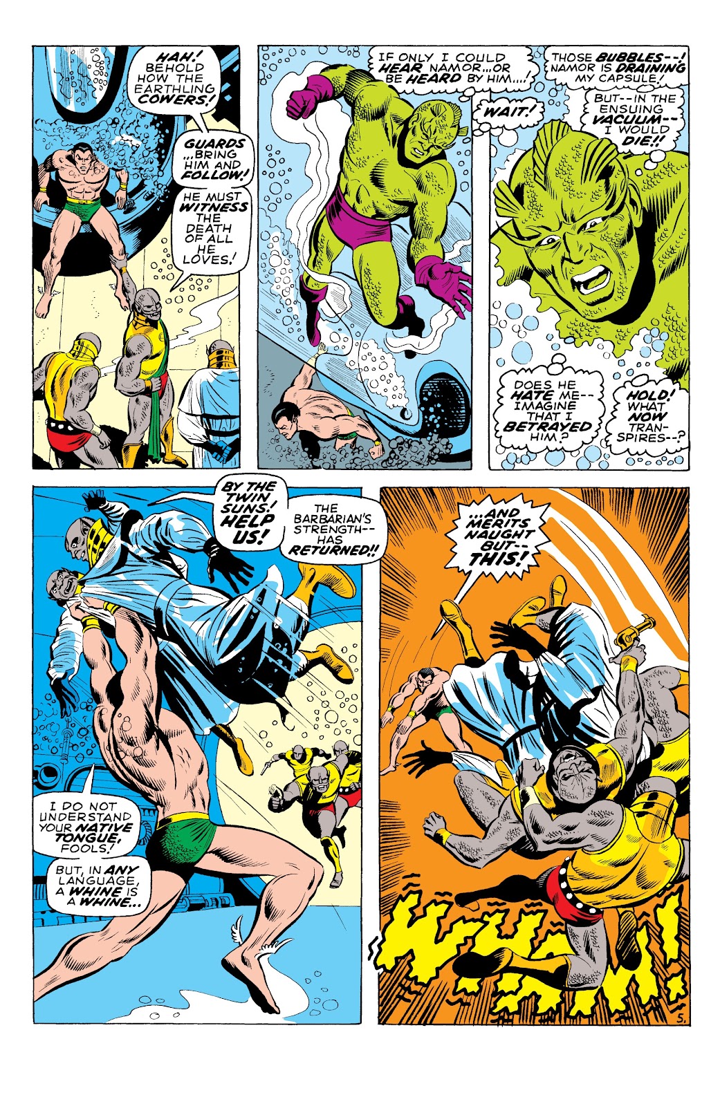 Namor, The Sub-Mariner Epic Collection: Enter The Sub-Mariner issue Who Strikes For Atlantis (Part 2) - Page 69