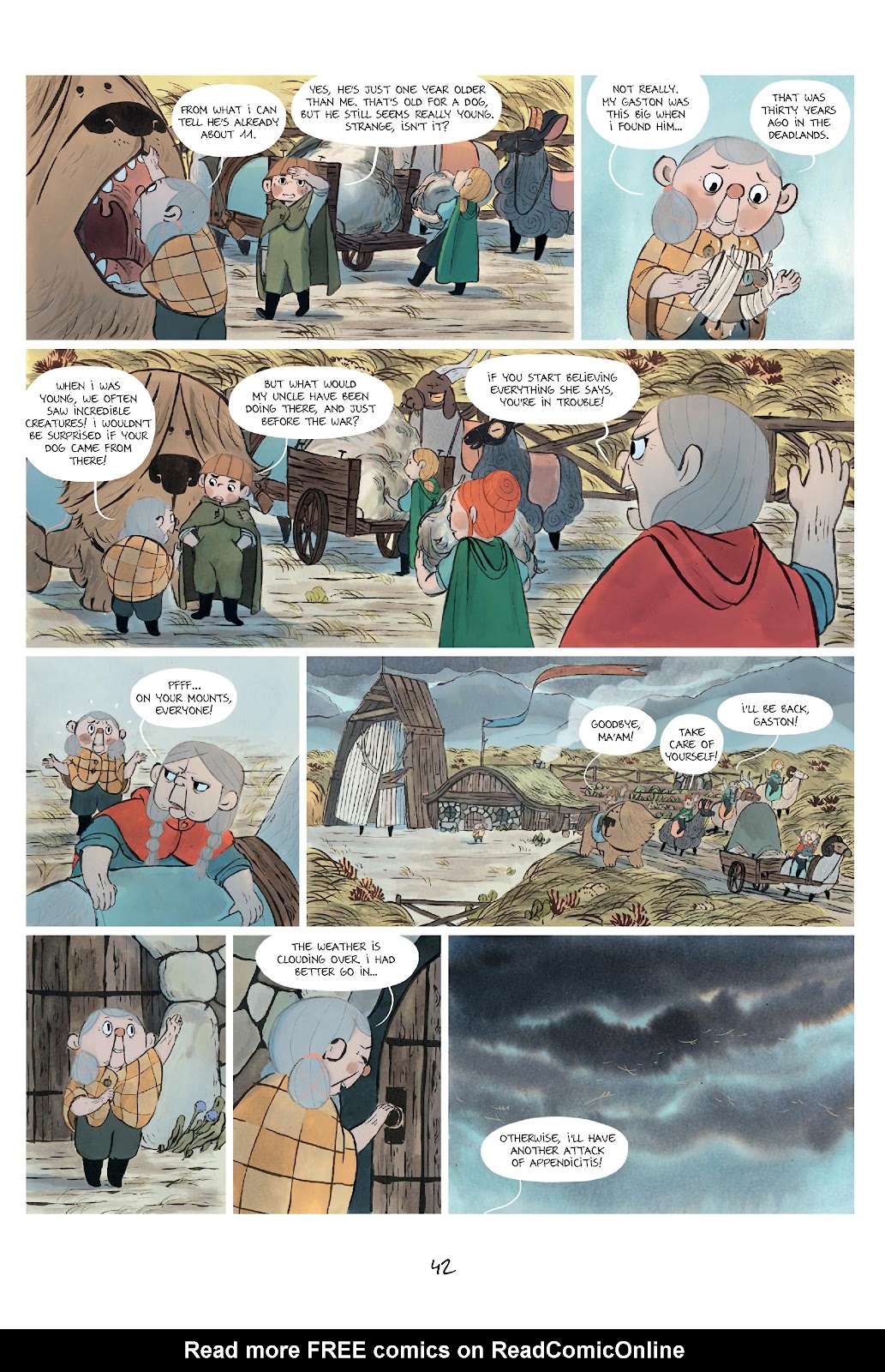 Shepherdess Warriors issue TPB - Page 43