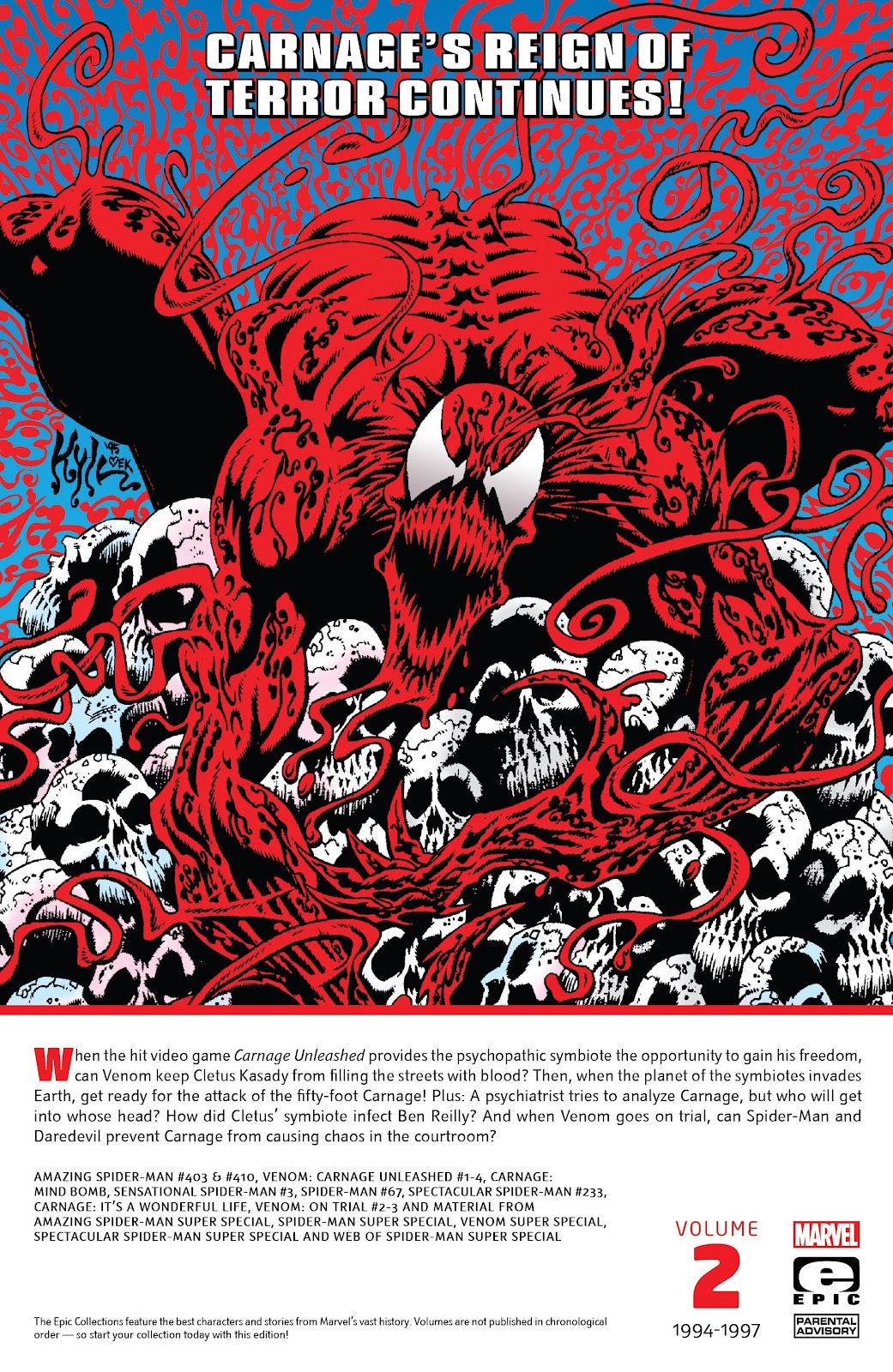 Carnage Epic Collection: Born in Blood issue Web of Carnage (Part 2) - Page 213
