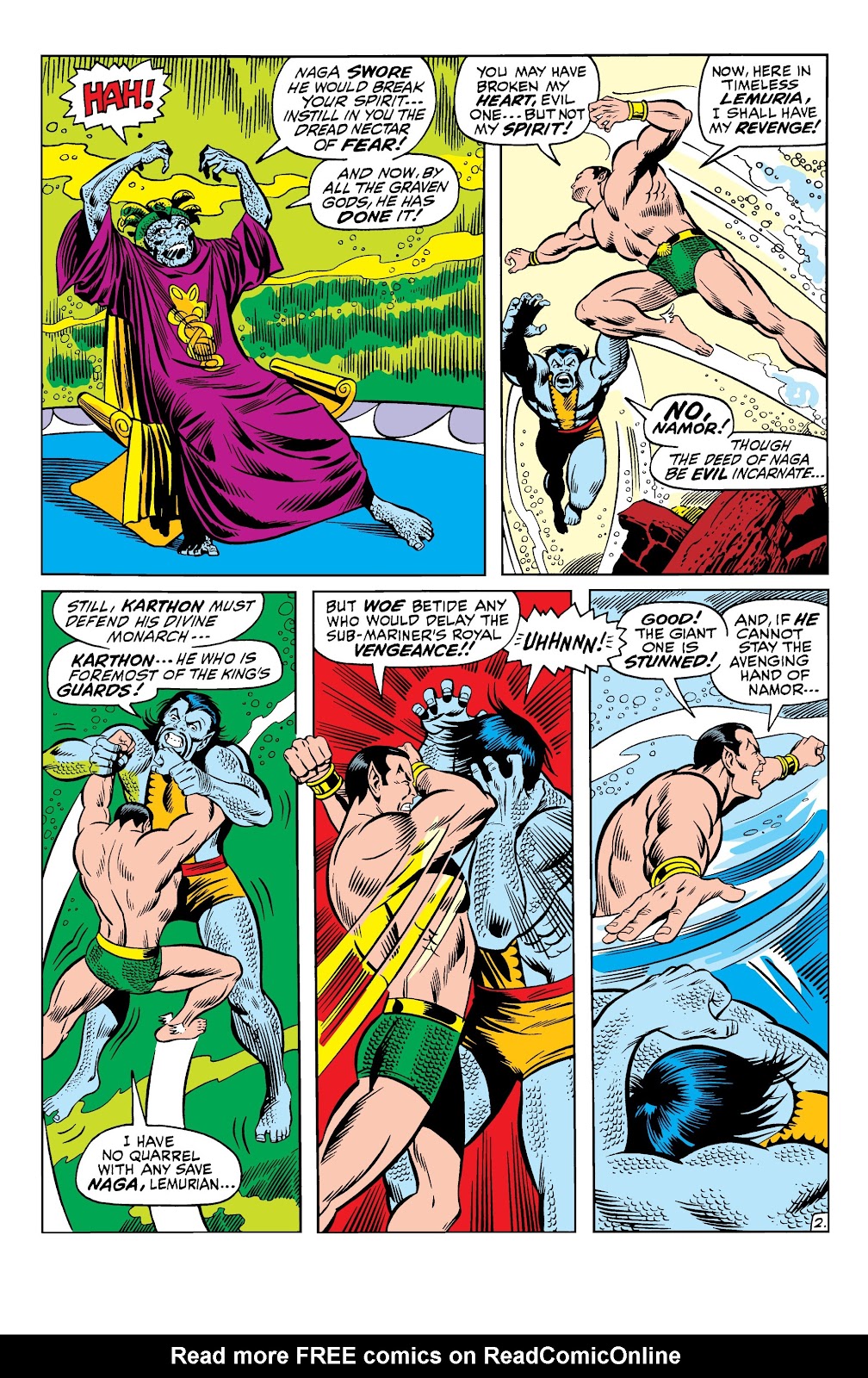 Namor, The Sub-Mariner Epic Collection: Enter The Sub-Mariner issue Who Strikes For Atlantis (Part 1) - Page 196