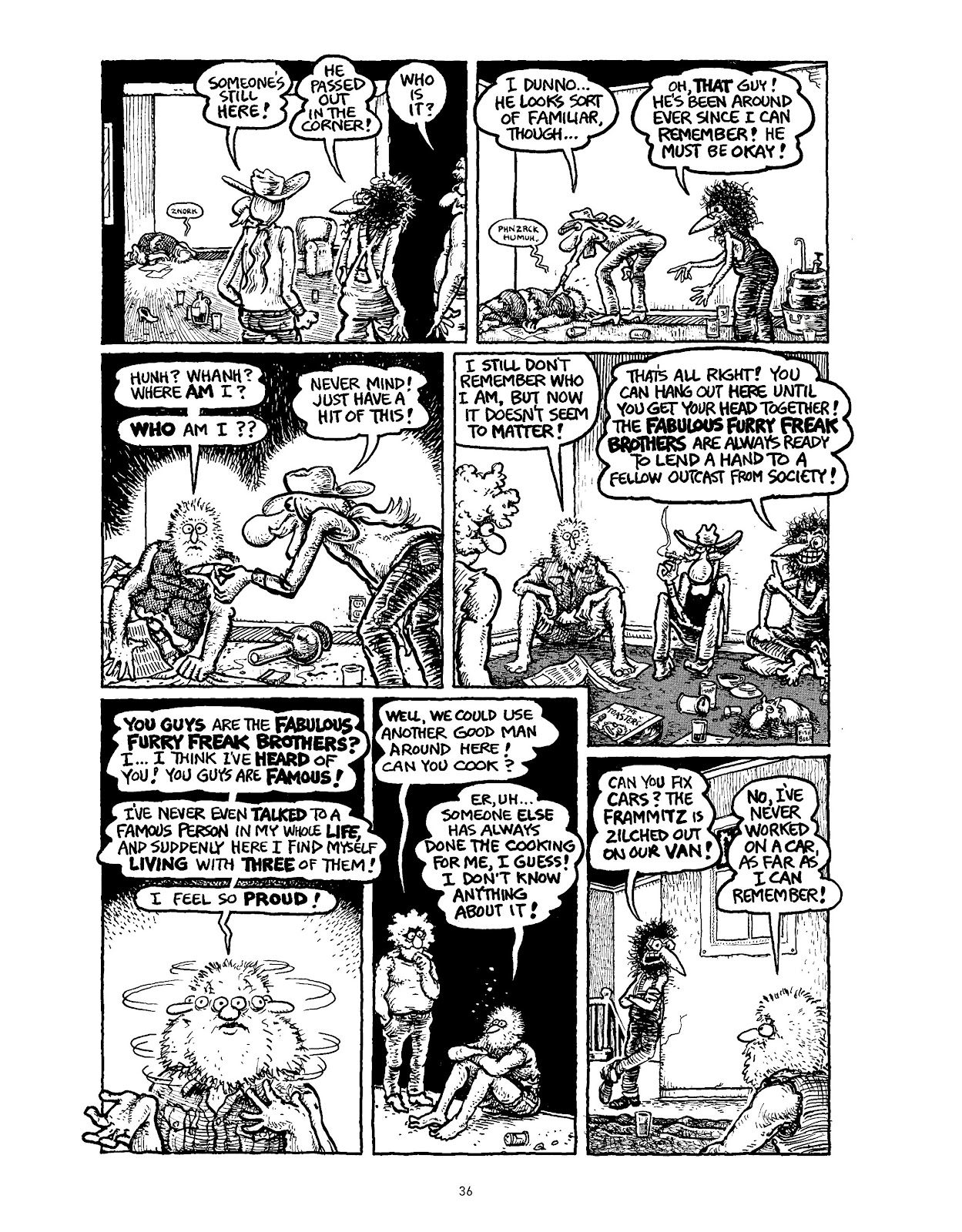 The Fabulous Furry Freak Brothers: In the 21st Century and Other Follies issue Grass Roots and Other Follies - Page 43