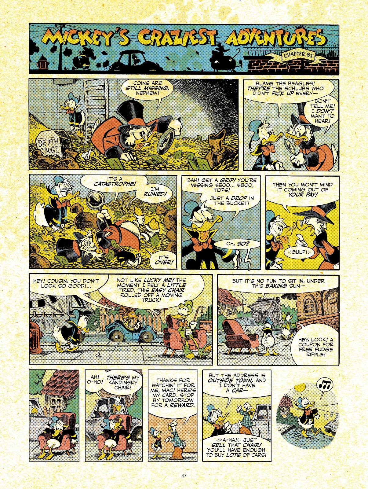Walt Disney's Mickey and Donald Mickey's Craziest Adventures issue Full - Page 47