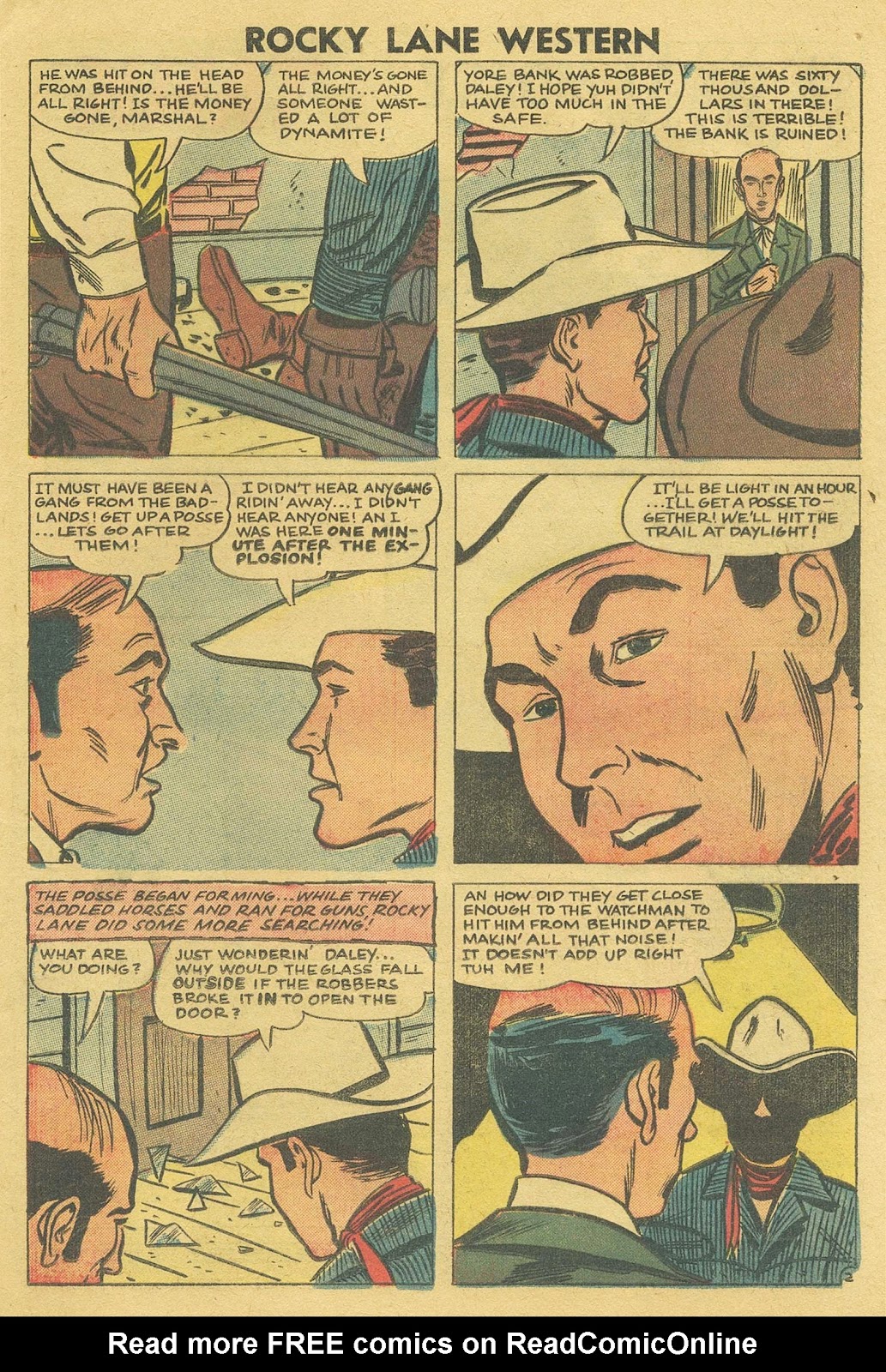 Rocky Lane Western (1954) issue 81 - Page 21