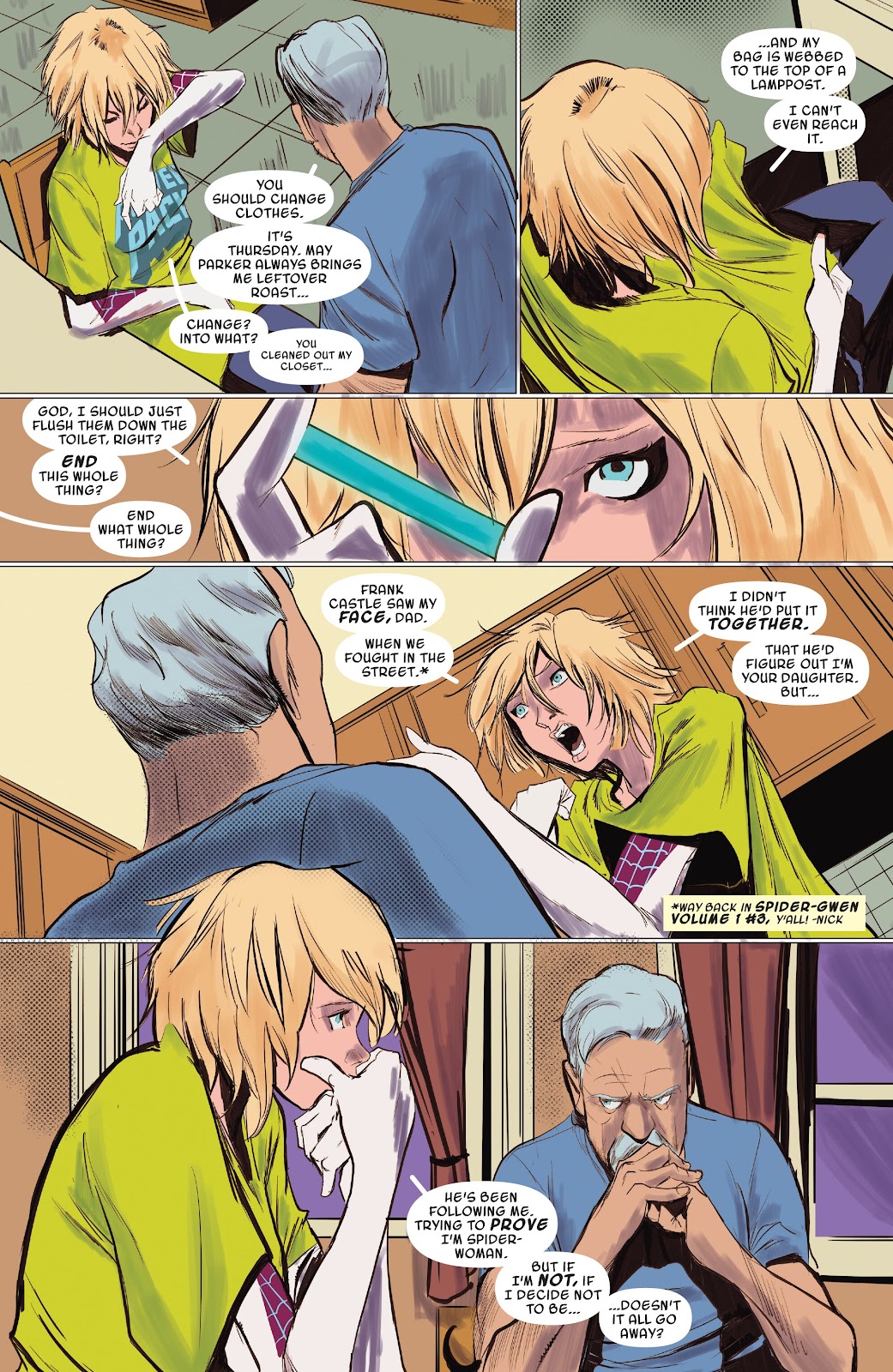 Spider-Gwen: Ghost-Spider Modern Era Epic Collection: Edge of Spider-Verse issue Weapon of Choice (Part 1) - Page 97