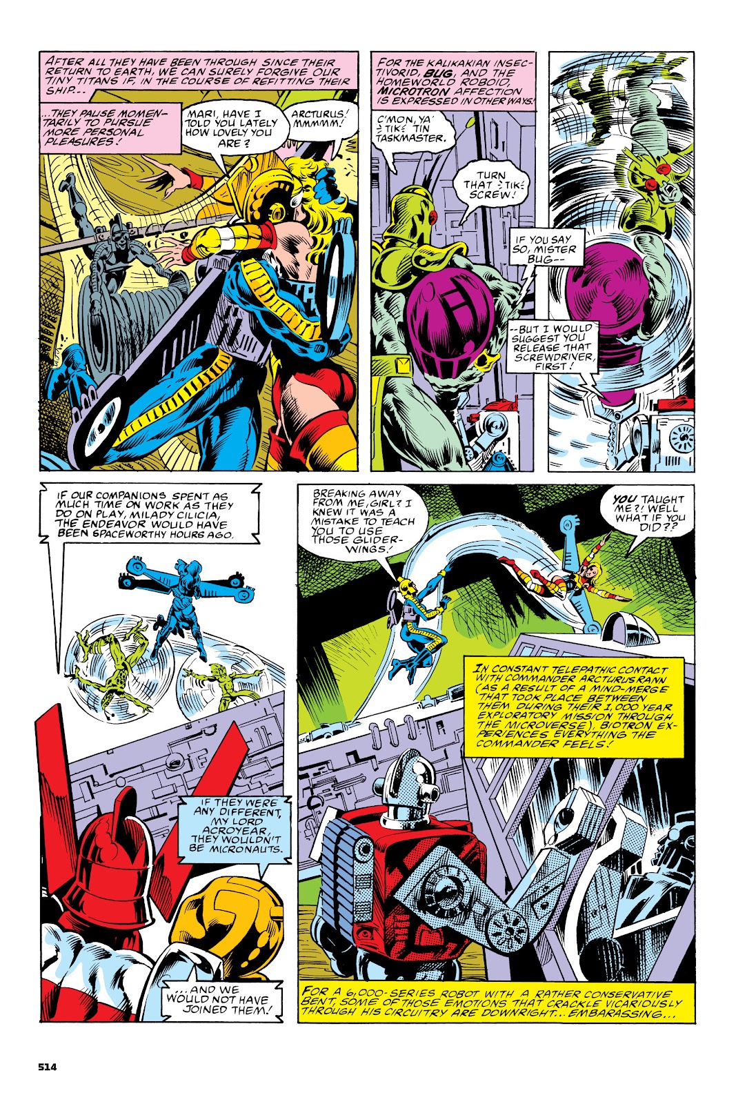 Micronauts: The Original Marvel Years Omnibus issue TPB (Part 3) - Page 26