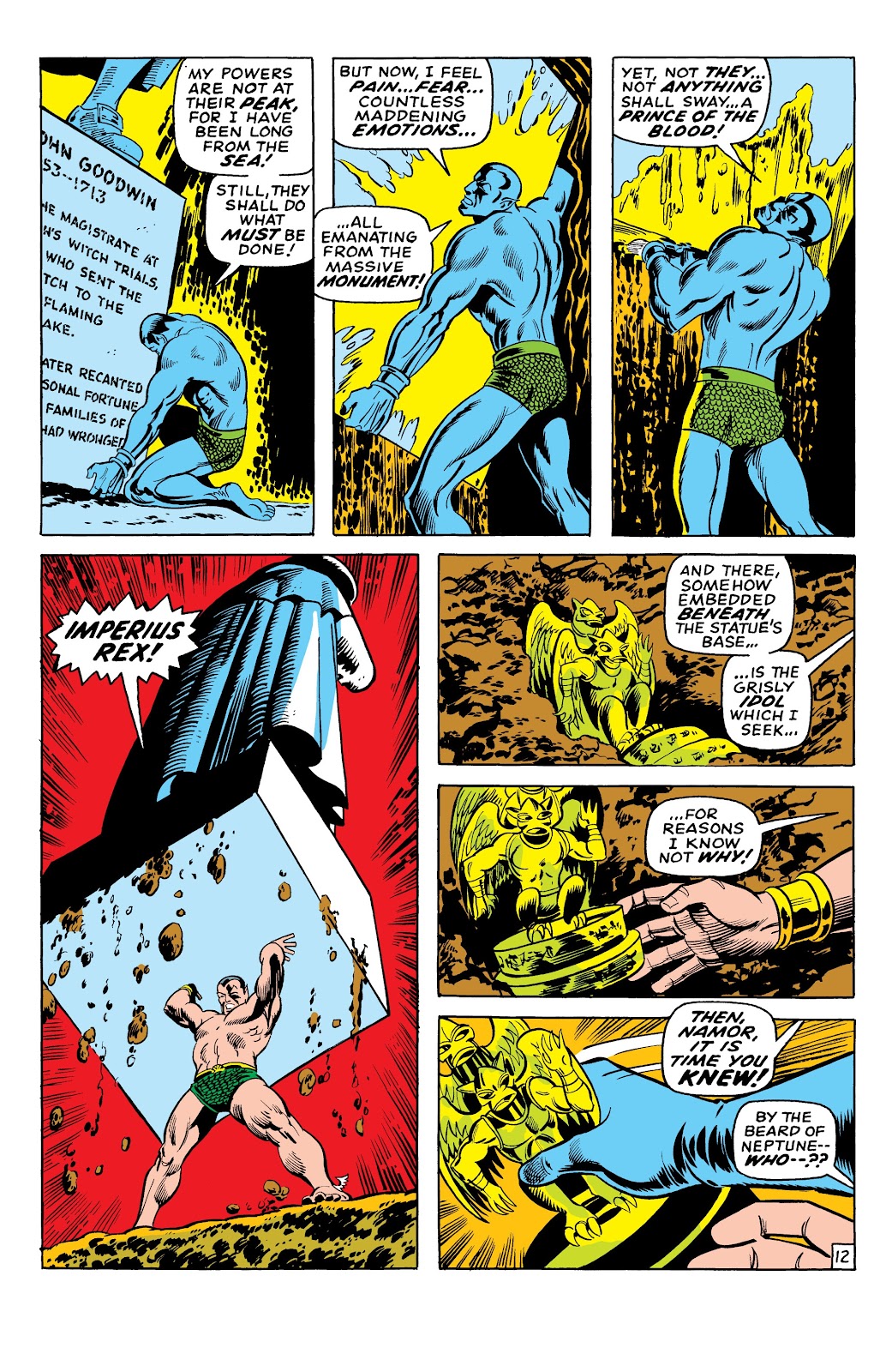 Namor, The Sub-Mariner Epic Collection: Enter The Sub-Mariner issue Who Strikes For Atlantis (Part 2) - Page 160