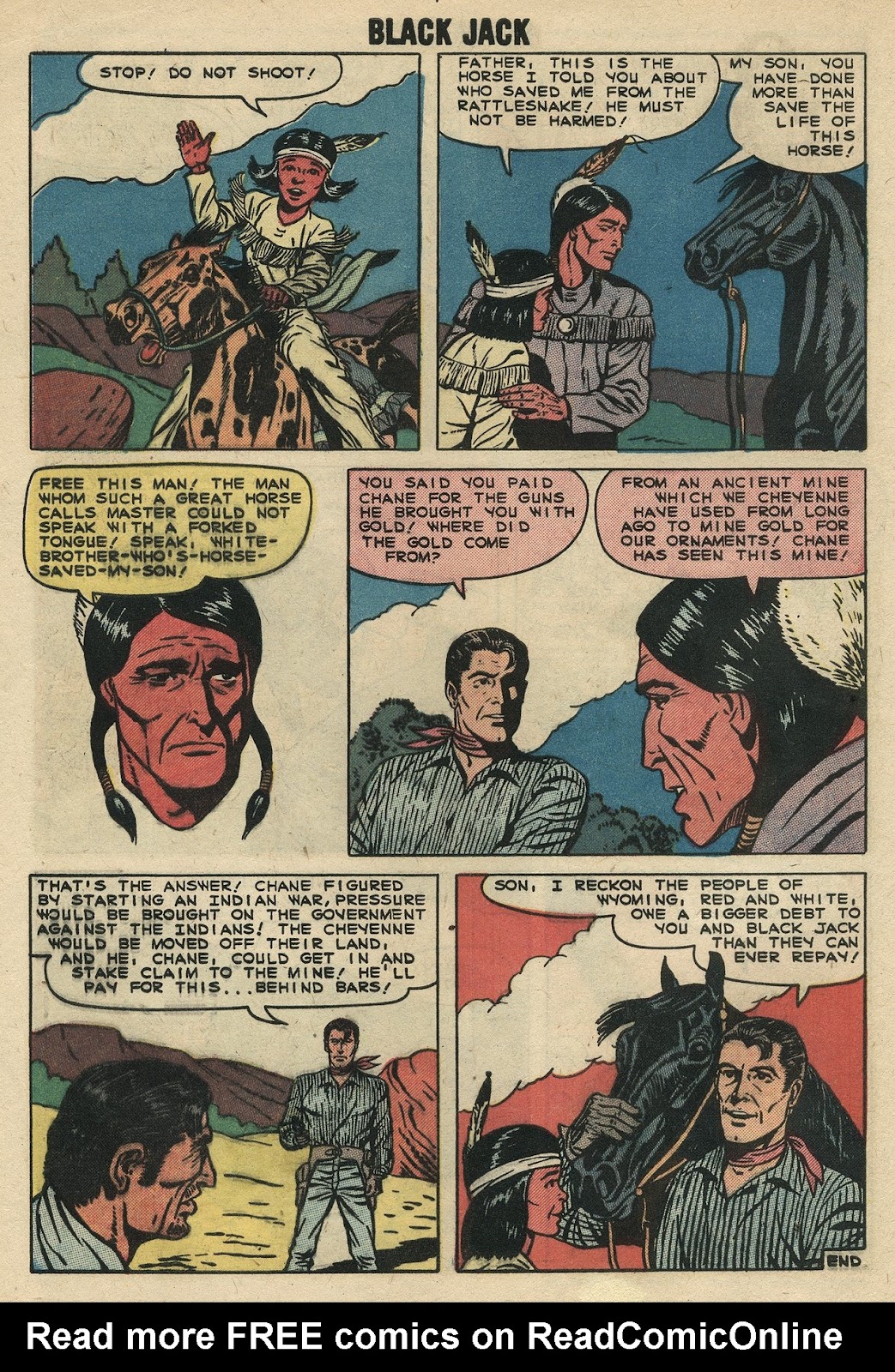Rocky Lane's Black Jack issue 28 - Page 8