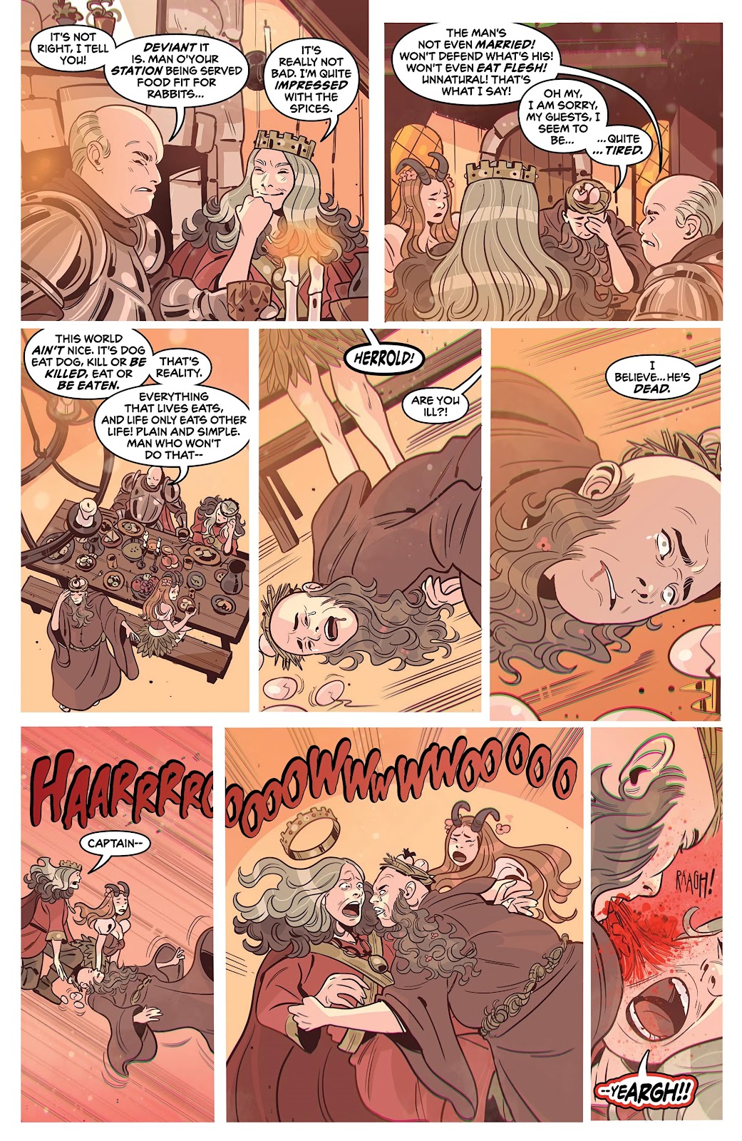 Snow White Zombie Apocalypse: Reign of the Blood-Covered King issue Full - Page 22