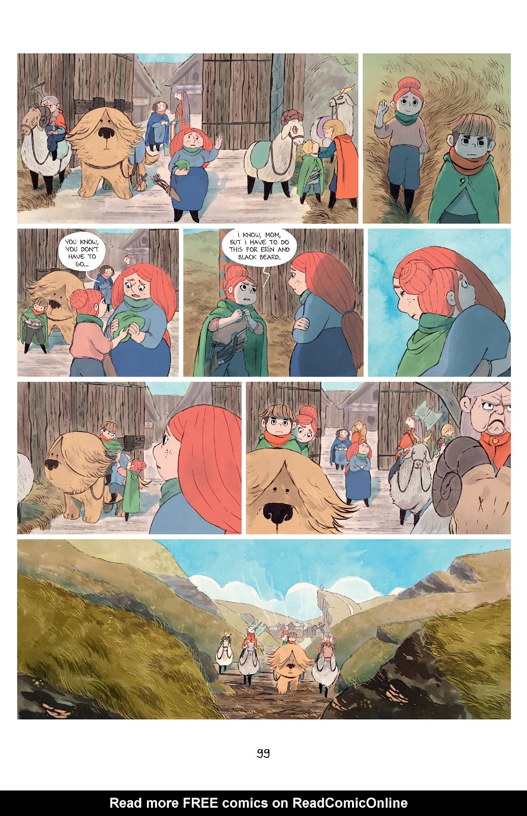 Shepherdess Warriors issue TPB - Page 100