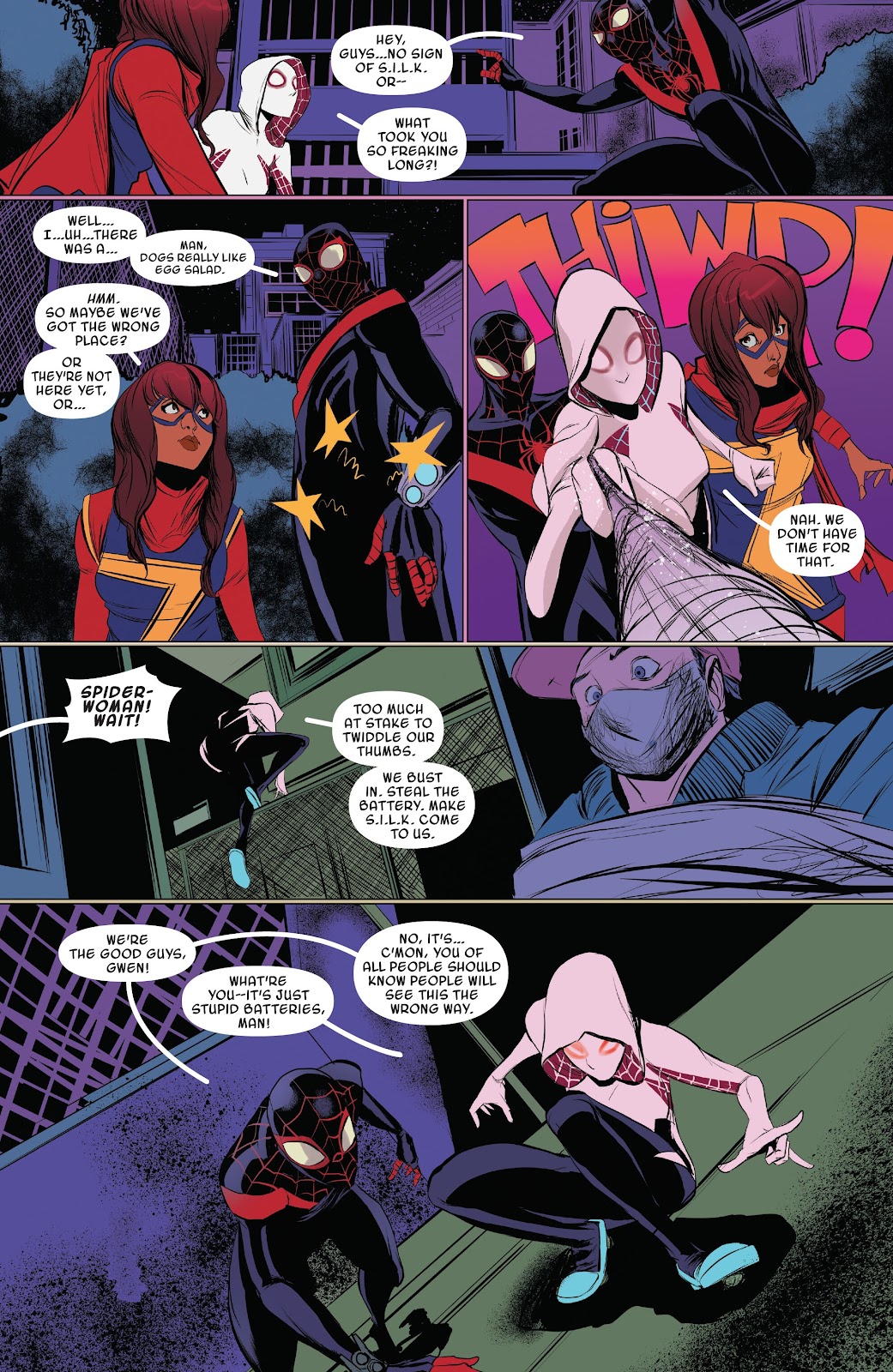 Spider-Gwen: Ghost-Spider Modern Era Epic Collection: Edge of Spider-Verse issue Weapon of Choice (Part 2) - Page 17