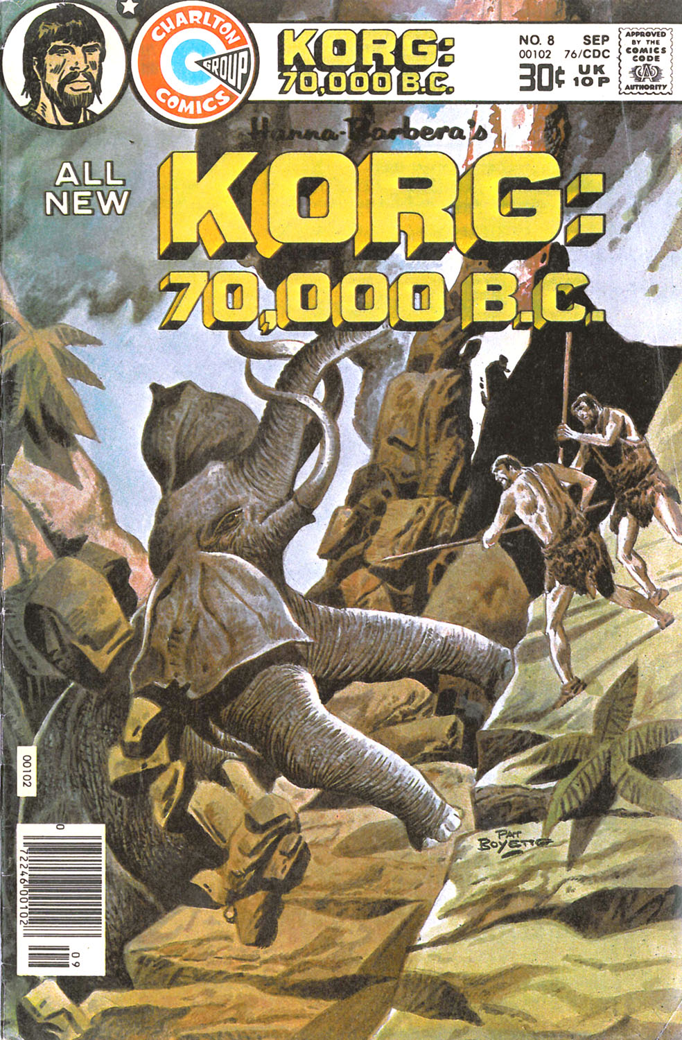 Korg: 70,000 B.C. issue 8 - Page 1