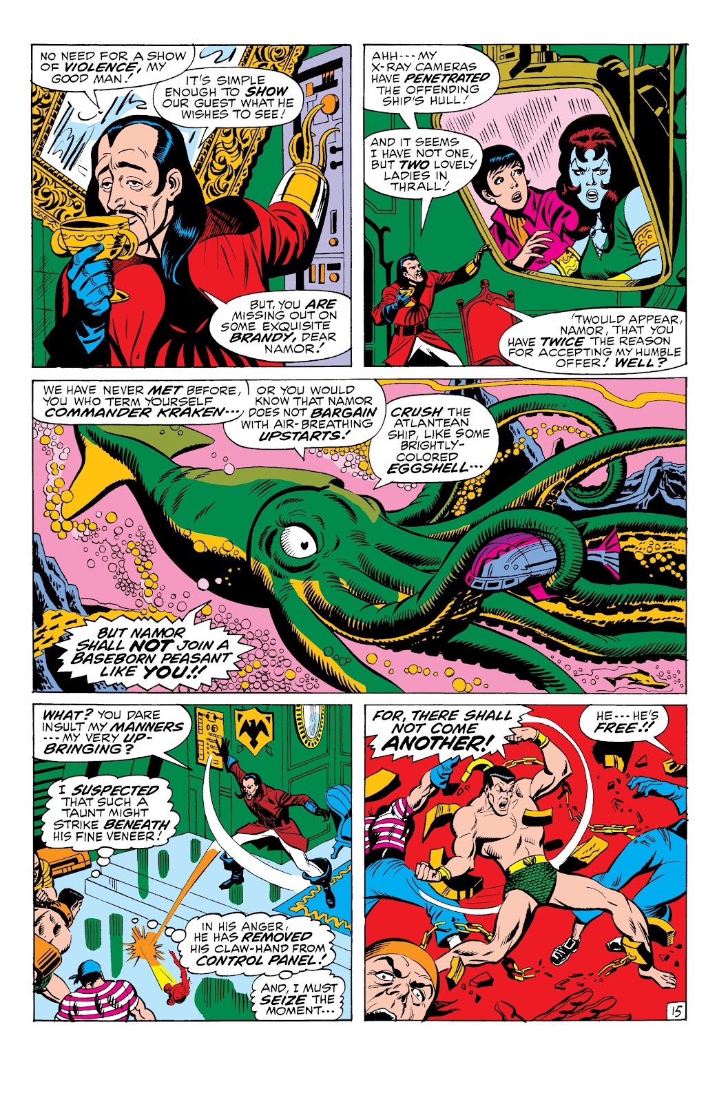 Namor, The Sub-Mariner Epic Collection: Enter The Sub-Mariner issue Who Strikes For Atlantis (Part 2) - Page 265