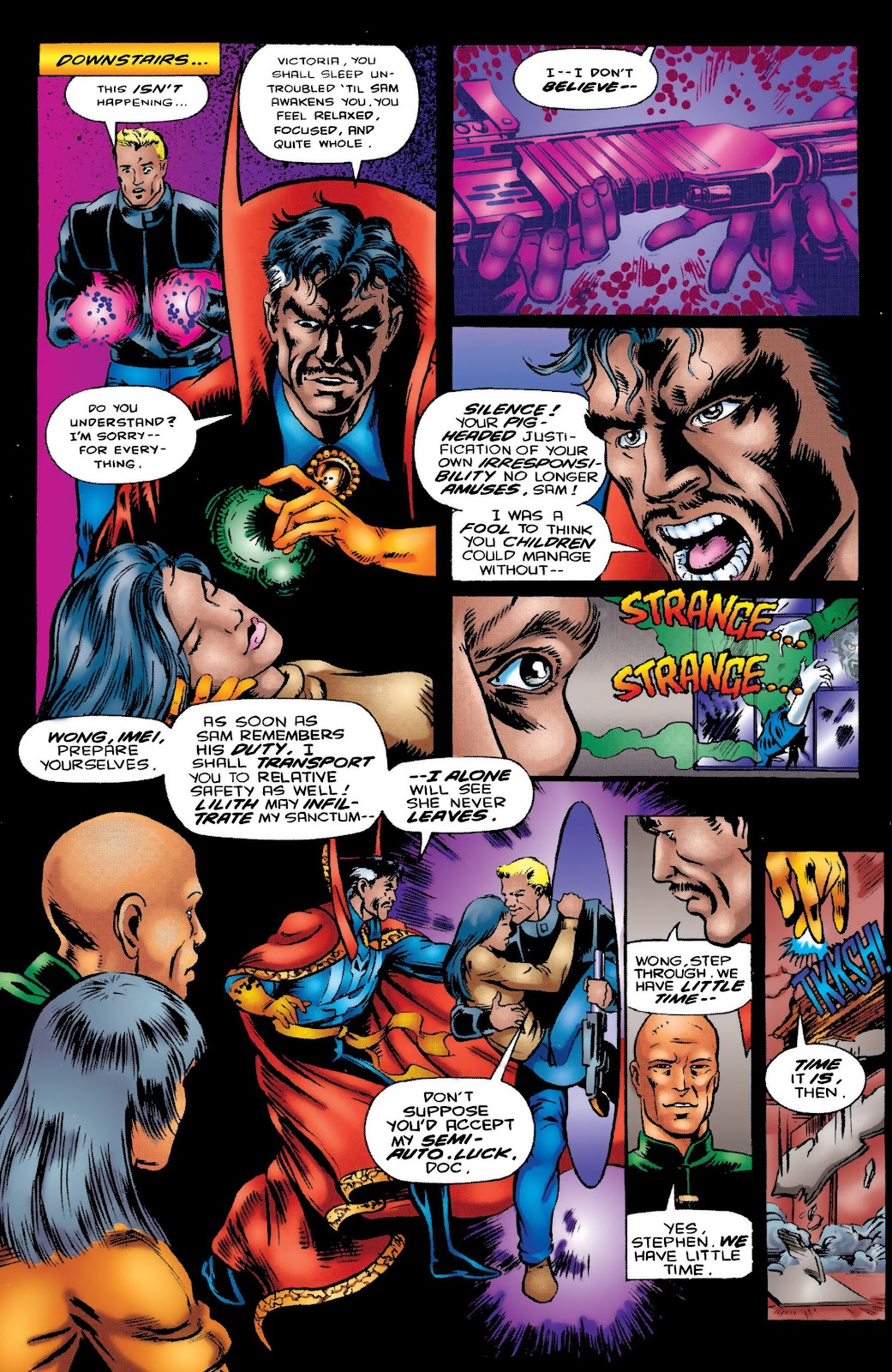 Doctor Strange Epic Collection: Infinity War issue Nightmare on Bleecker Street (Part 2) - Page 199