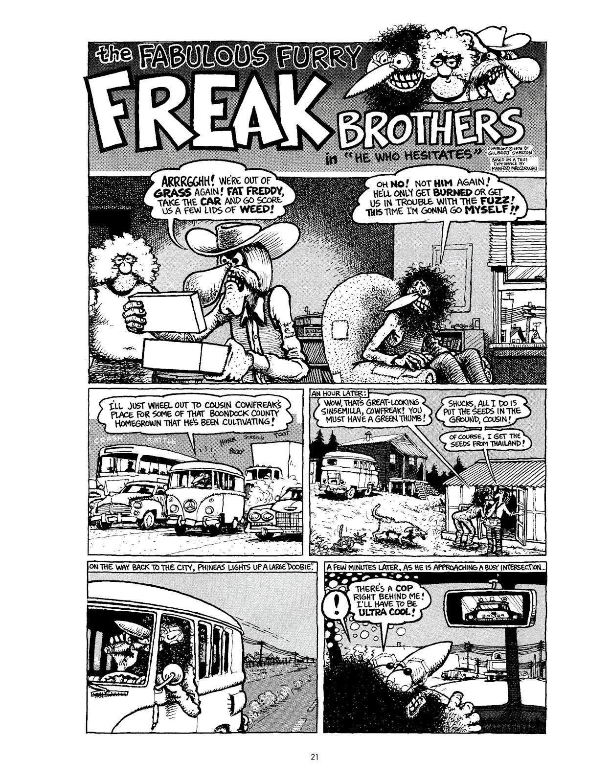 The Fabulous Furry Freak Brothers: In the 21st Century and Other Follies issue Grass Roots and Other Follies - Page 28