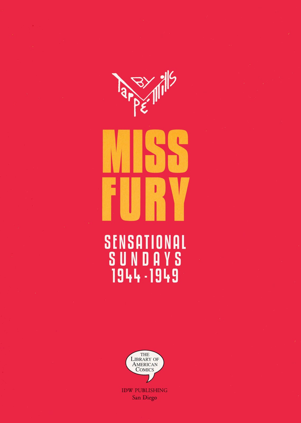 Miss Fury Sensational Sundays 1944-1949 issue TPB (Part 1) - Page 5