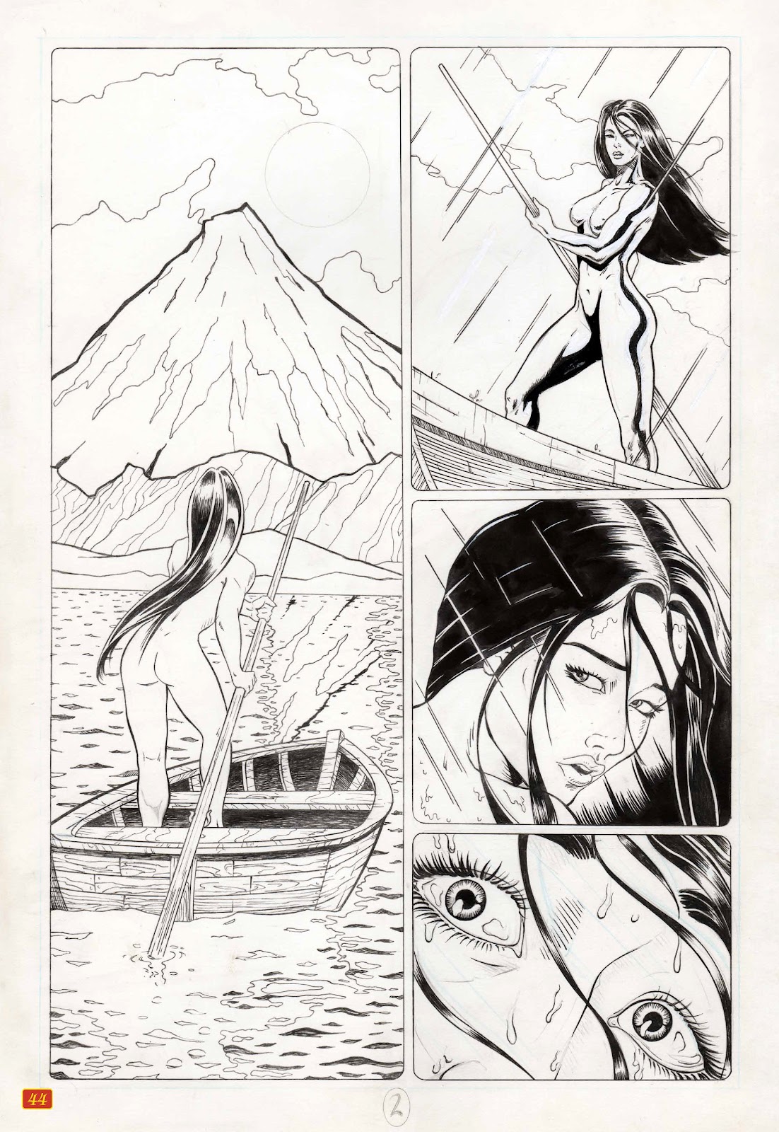 Shi: The Way of the Warrior – Original Art Edition issue TPB - Page 46